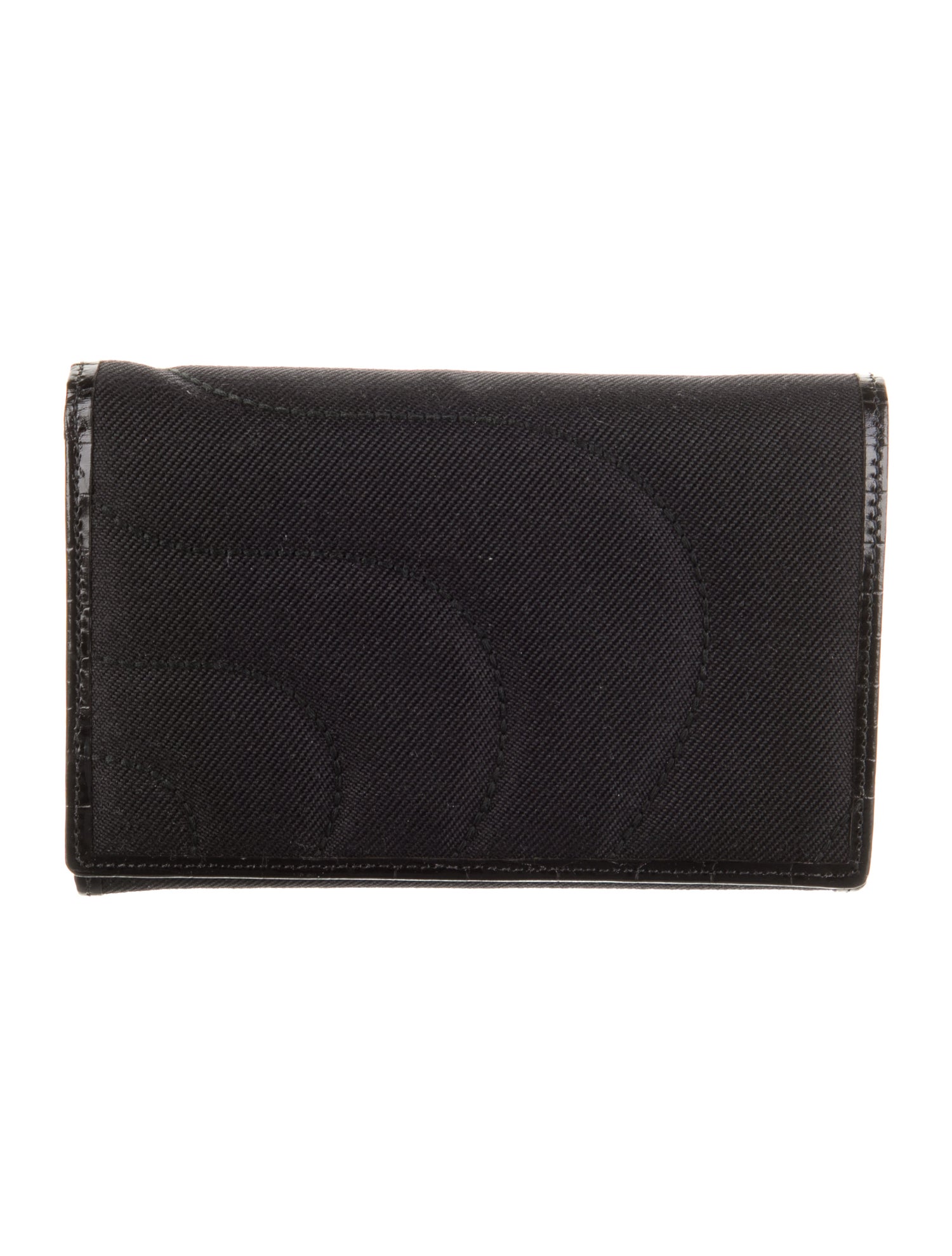 Montblanc Canvas Card Holder w/ Tags