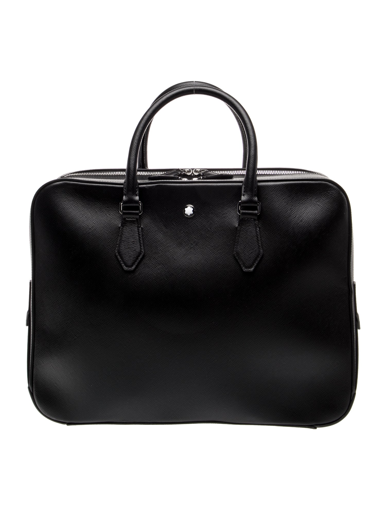 Montblanc Saffiano Leather Top Handle Bag