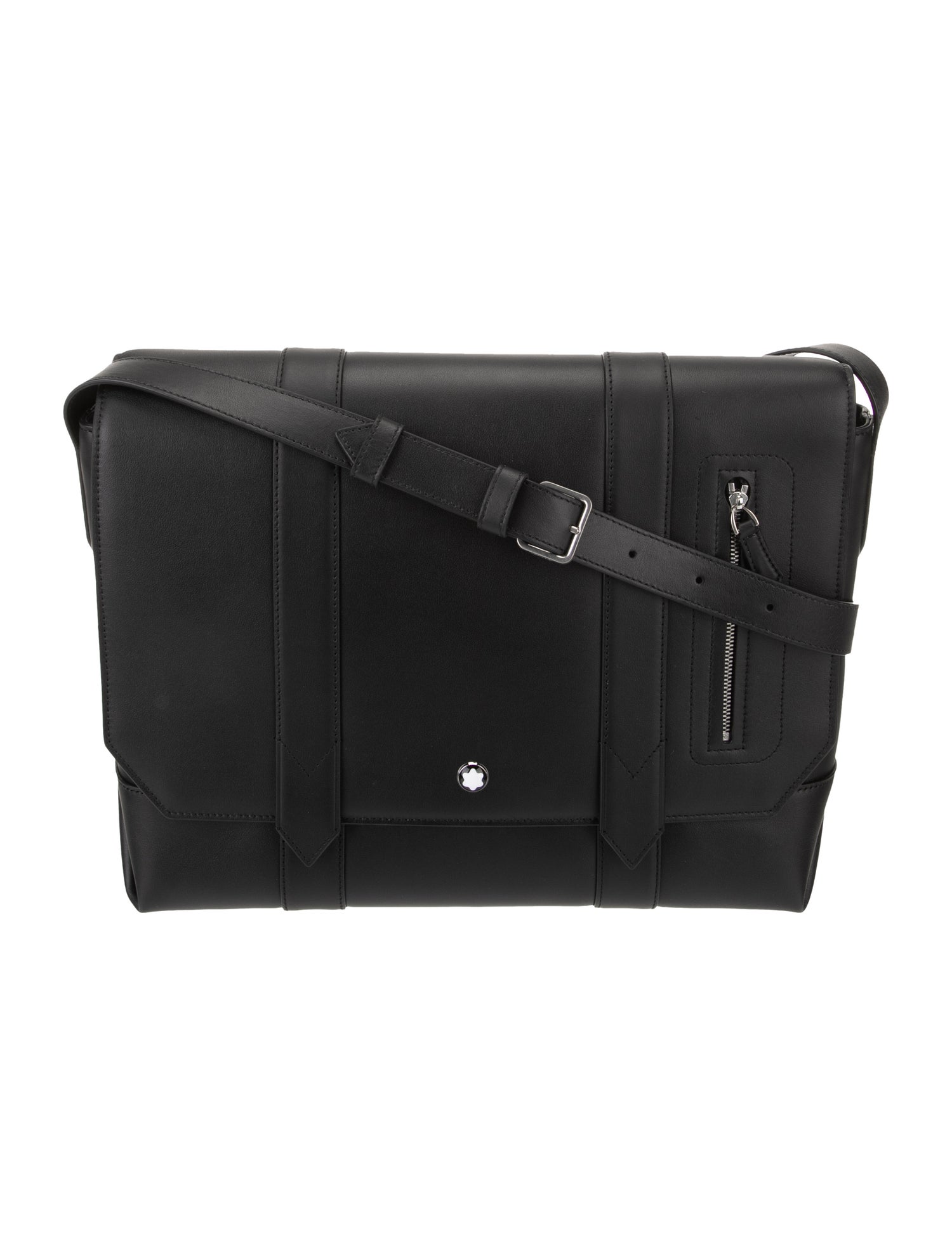 Montblanc Leather Messenger Bag w/ Tags