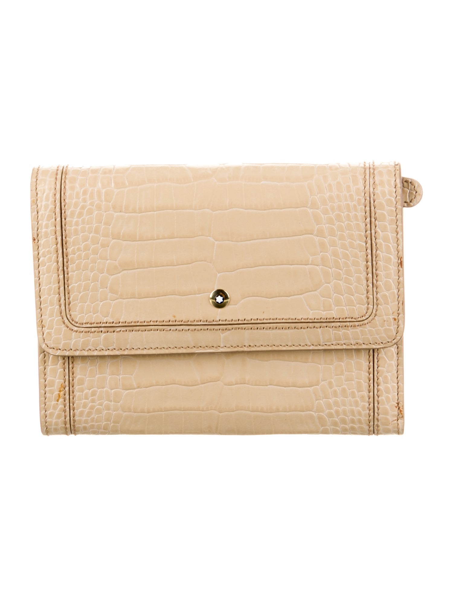 Montblanc Leather Animal Print Wallet