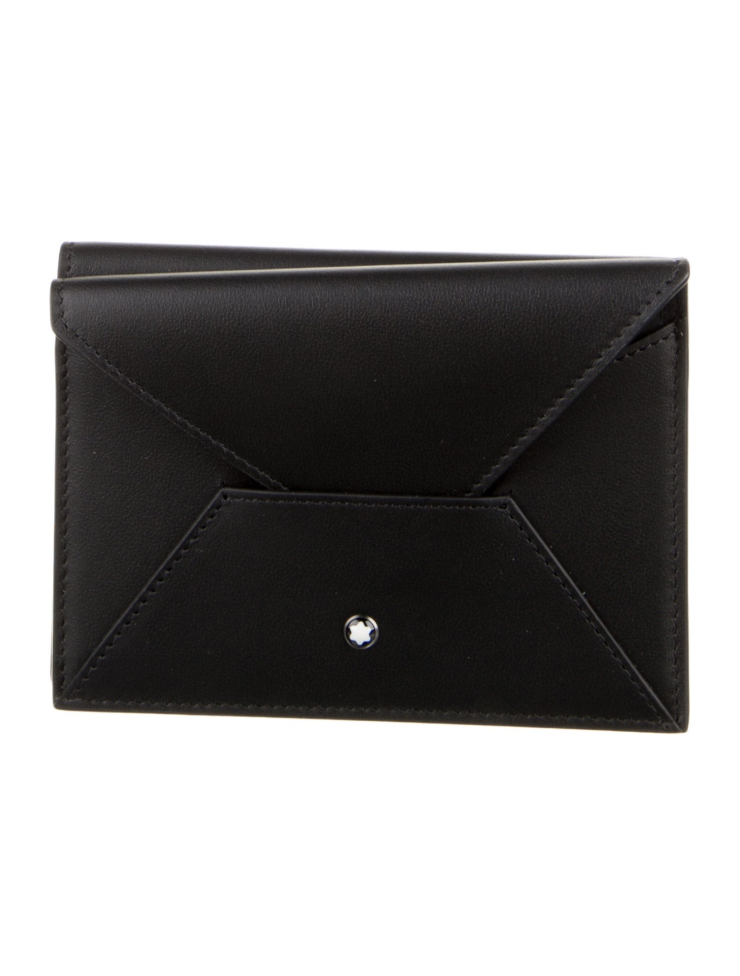 Montblanc Black Leather Passport Cover