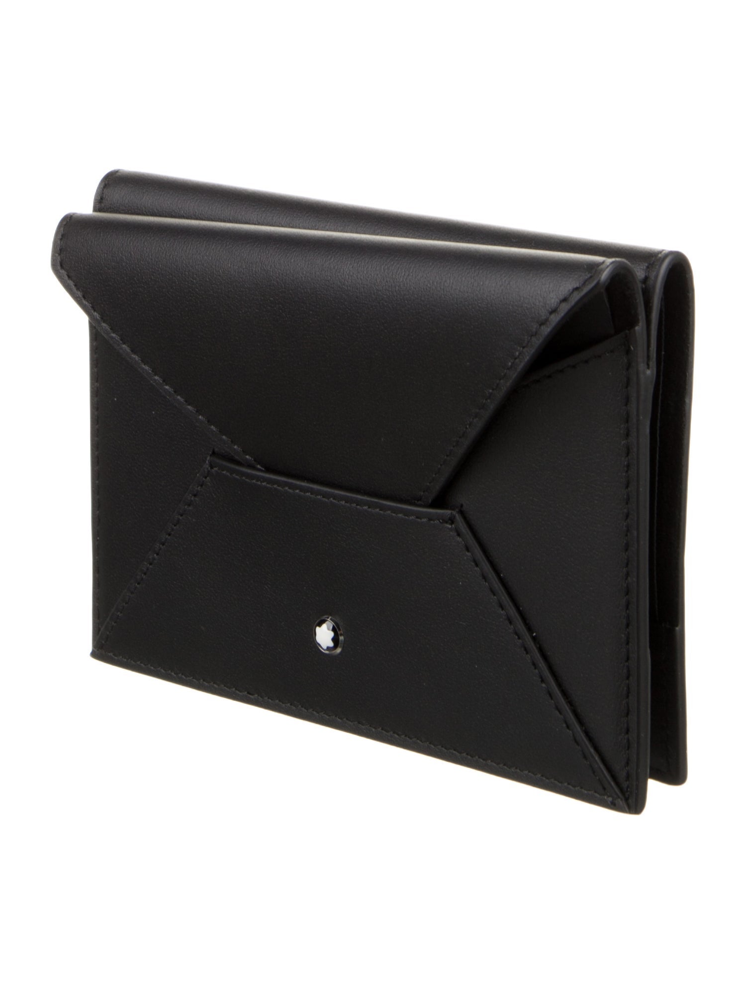 Montblanc Black Leather Passport Cover