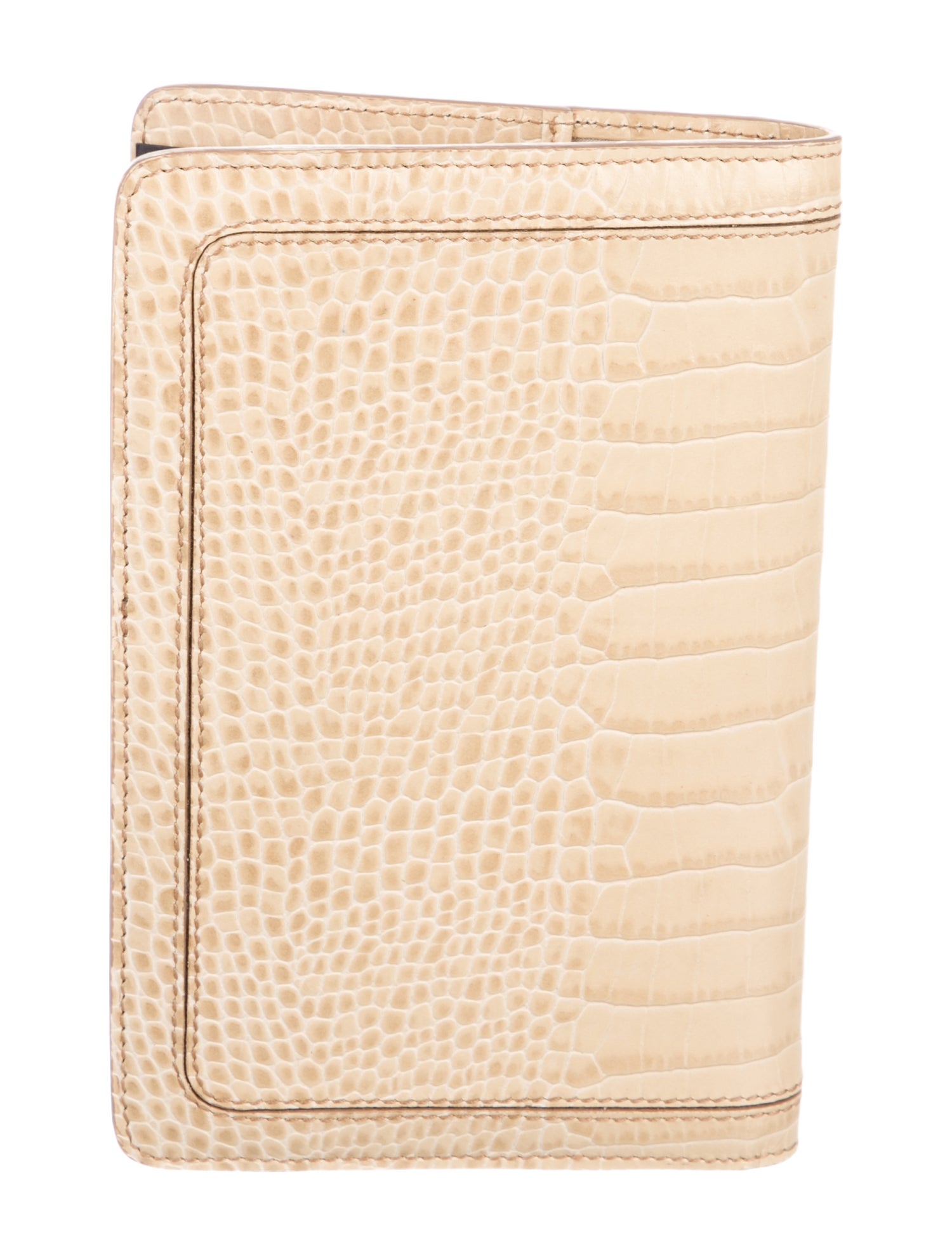 Montblanc Neutral leather passport case