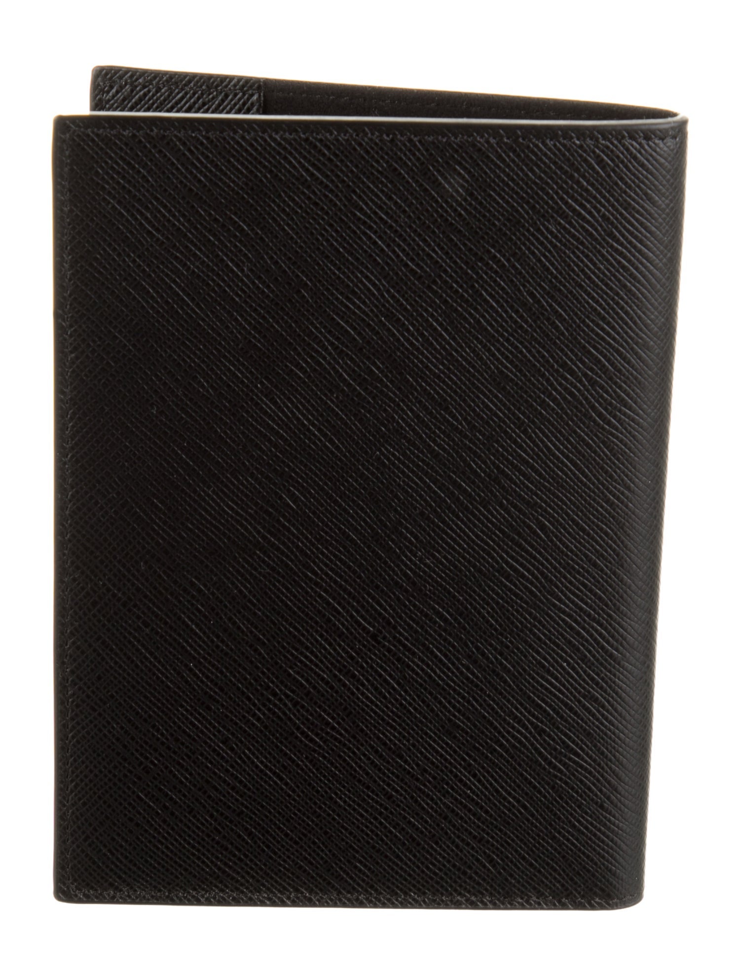 Montblanc Black leather passport cover w/Tags