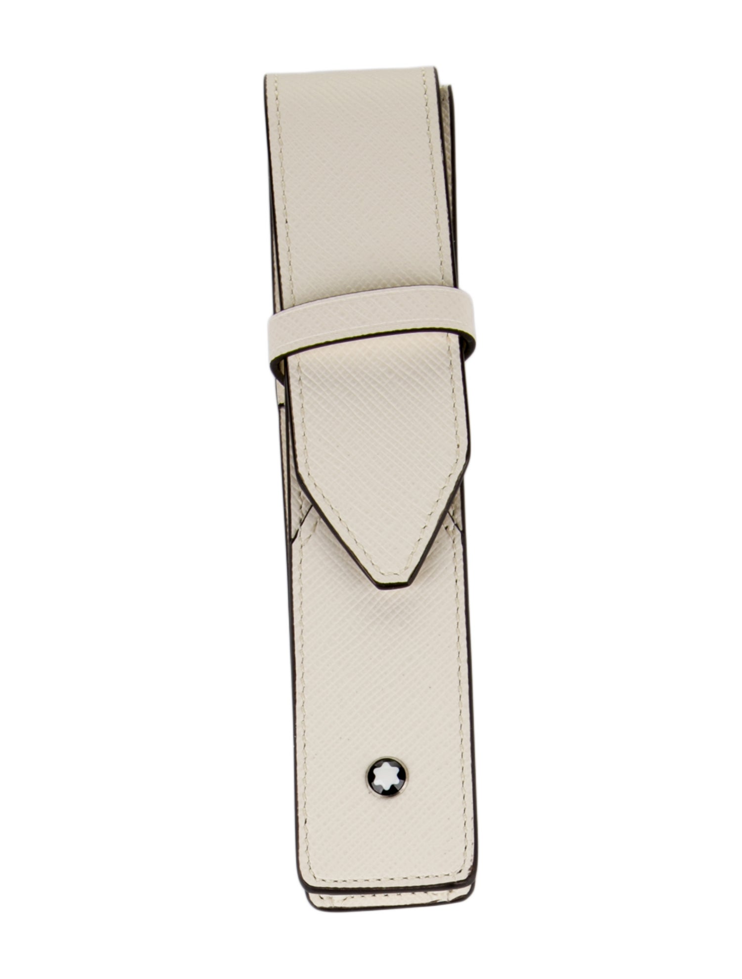 Montblanc neutral leather case w/Tags