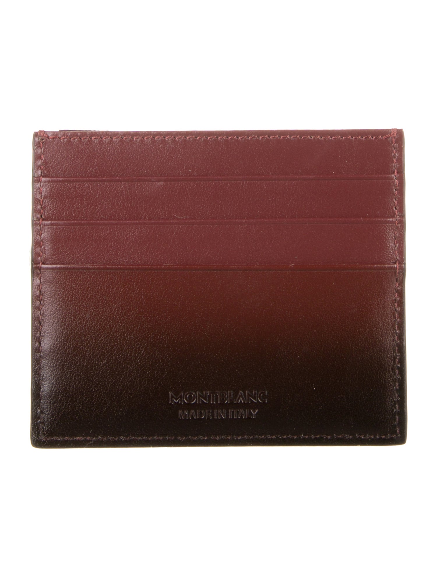Montblanc Leather Printed Card Holder