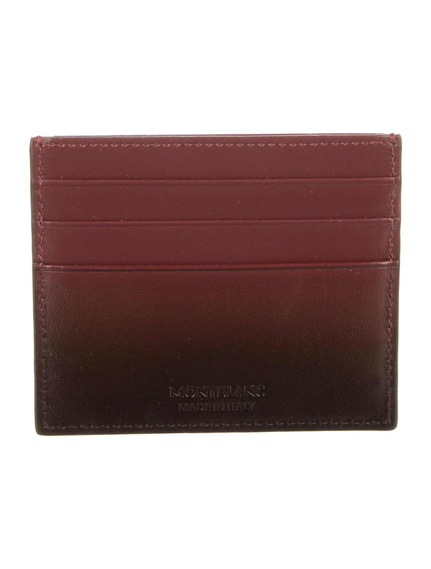 Montblanc Leather Printed Card Holder