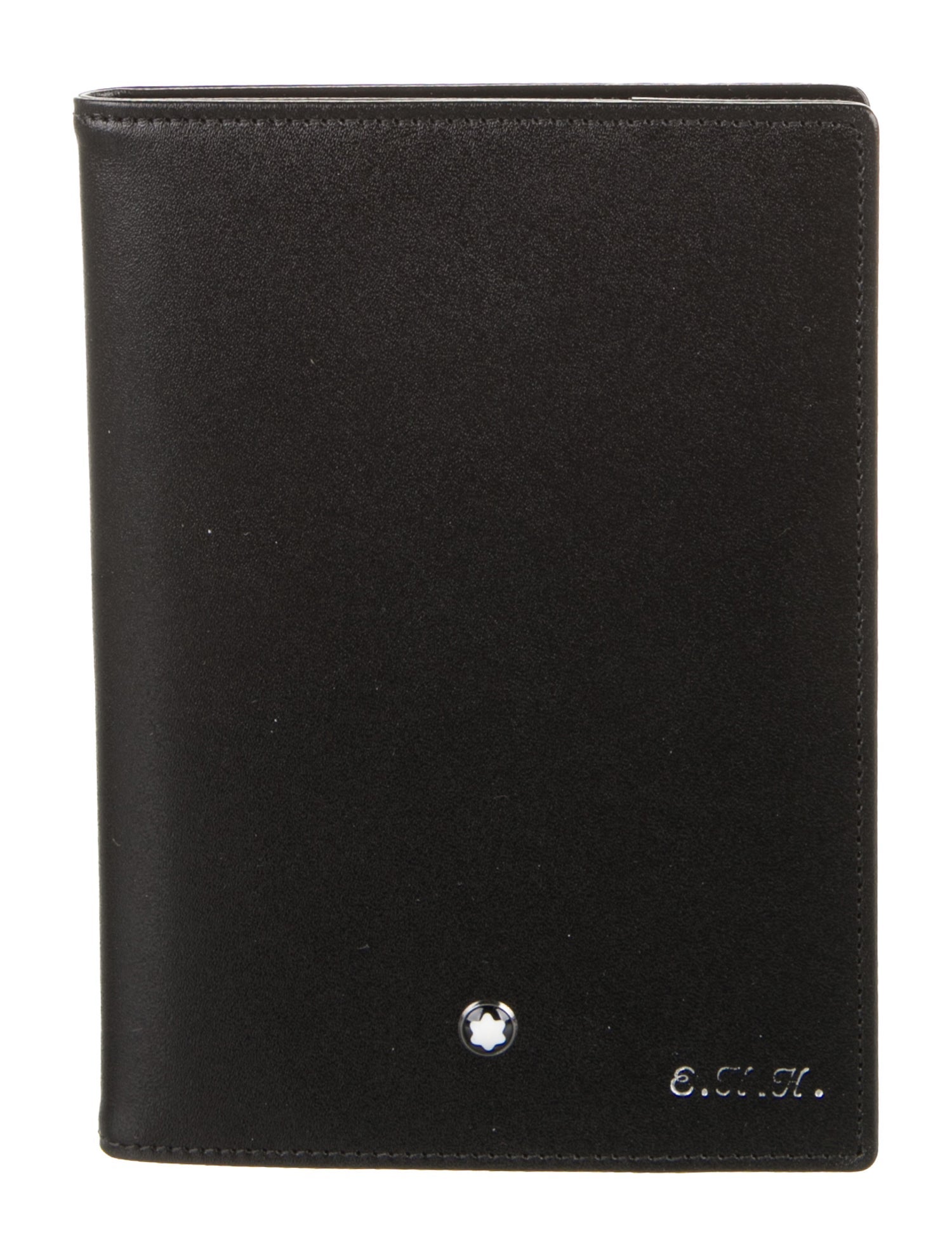 Montblanc leather pouch passport