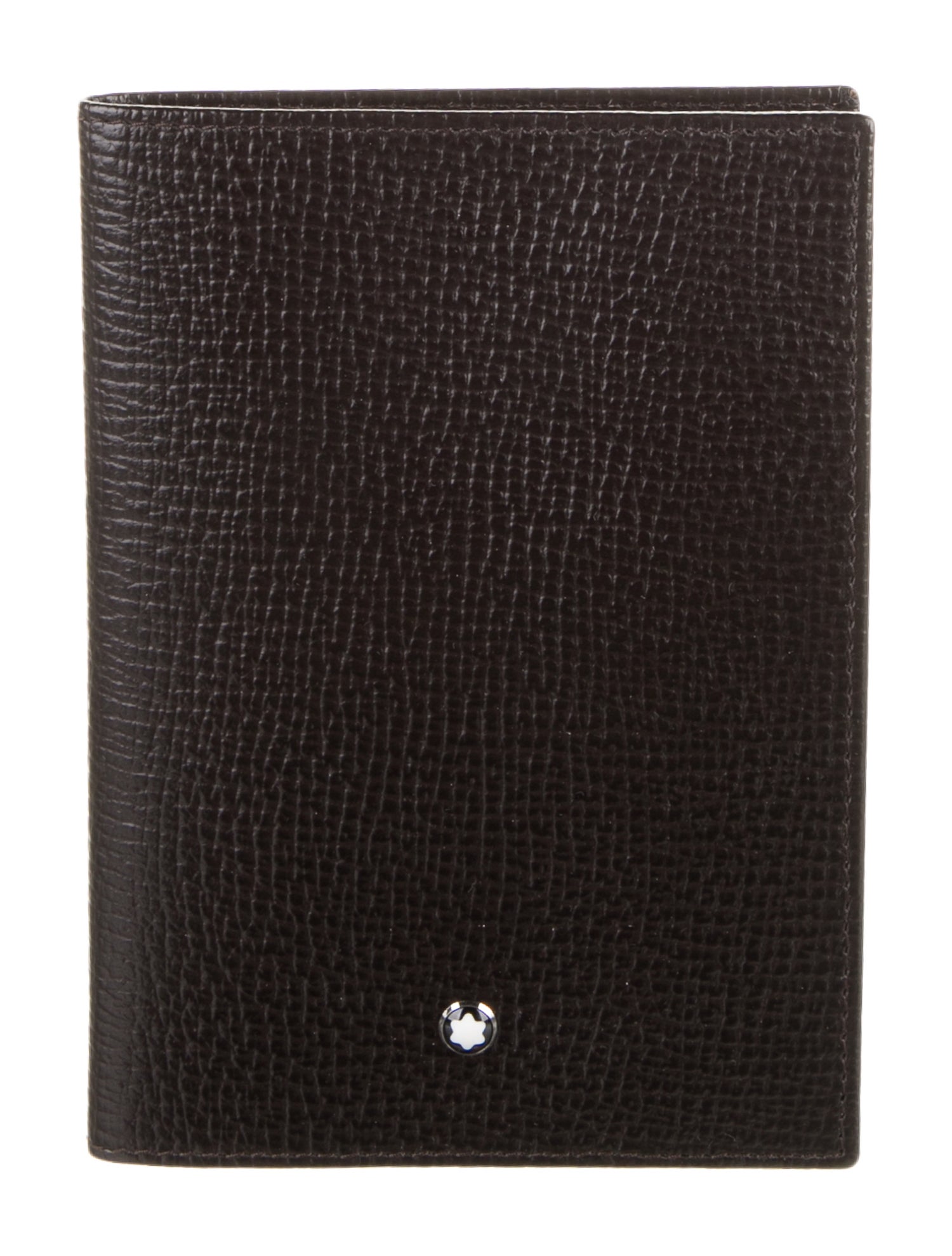 Montblanc leather passport holder