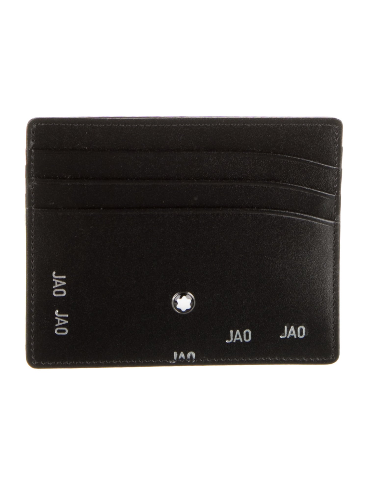 Montblanc Leather Printed Card Holder