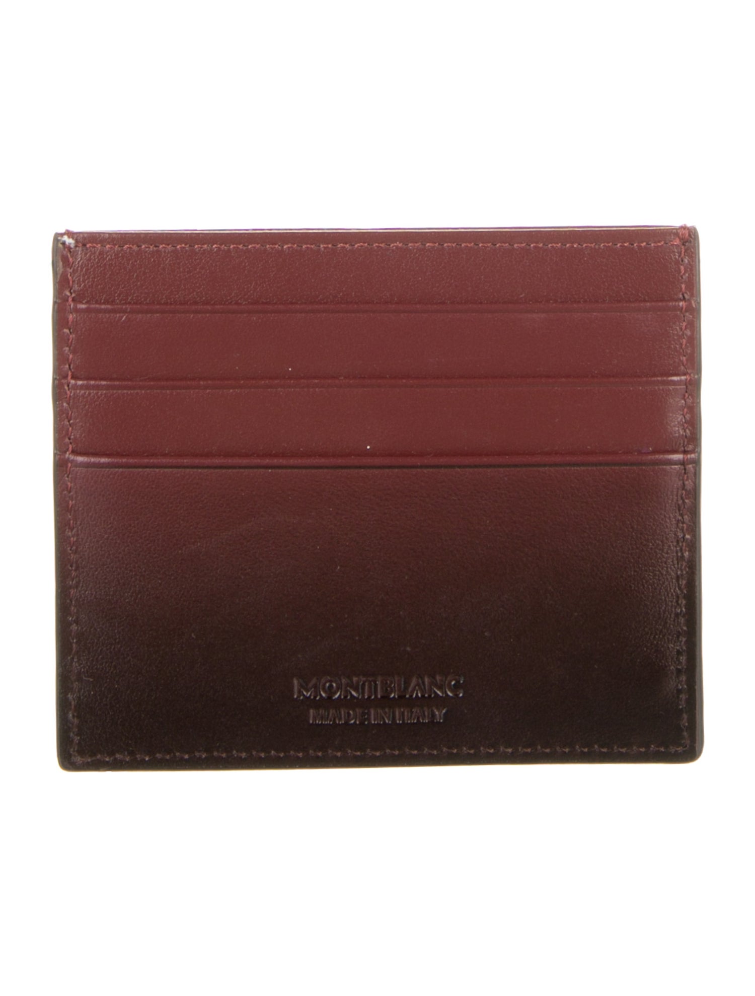 Montblanc Leather Printed Card Holder