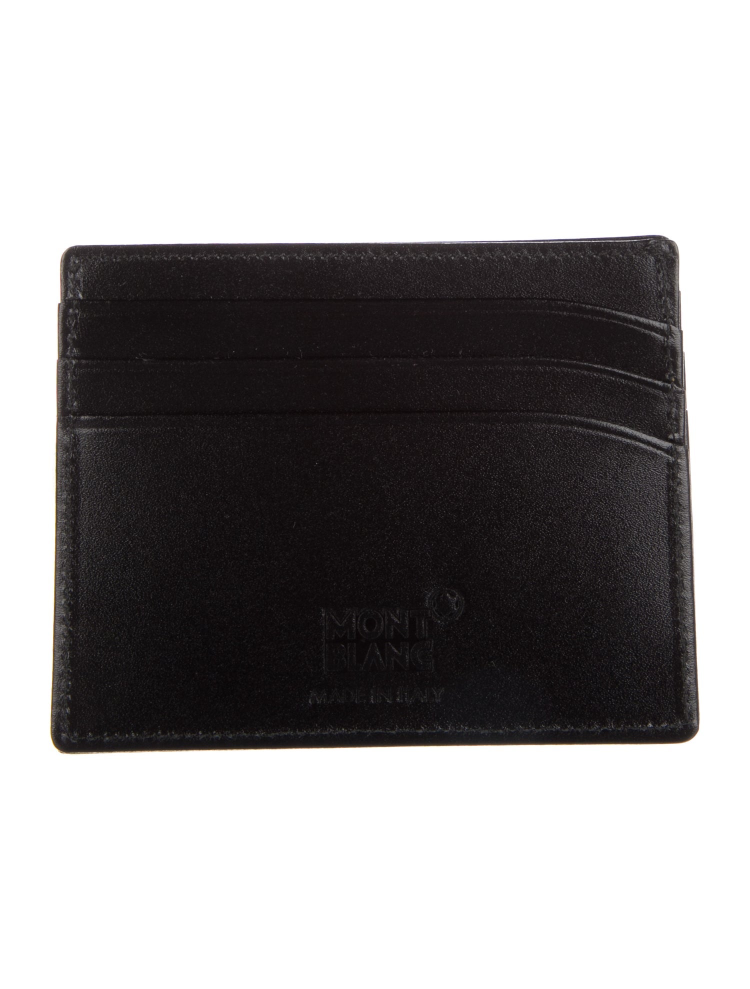 Montblanc Leather Graphic Print Card Holder