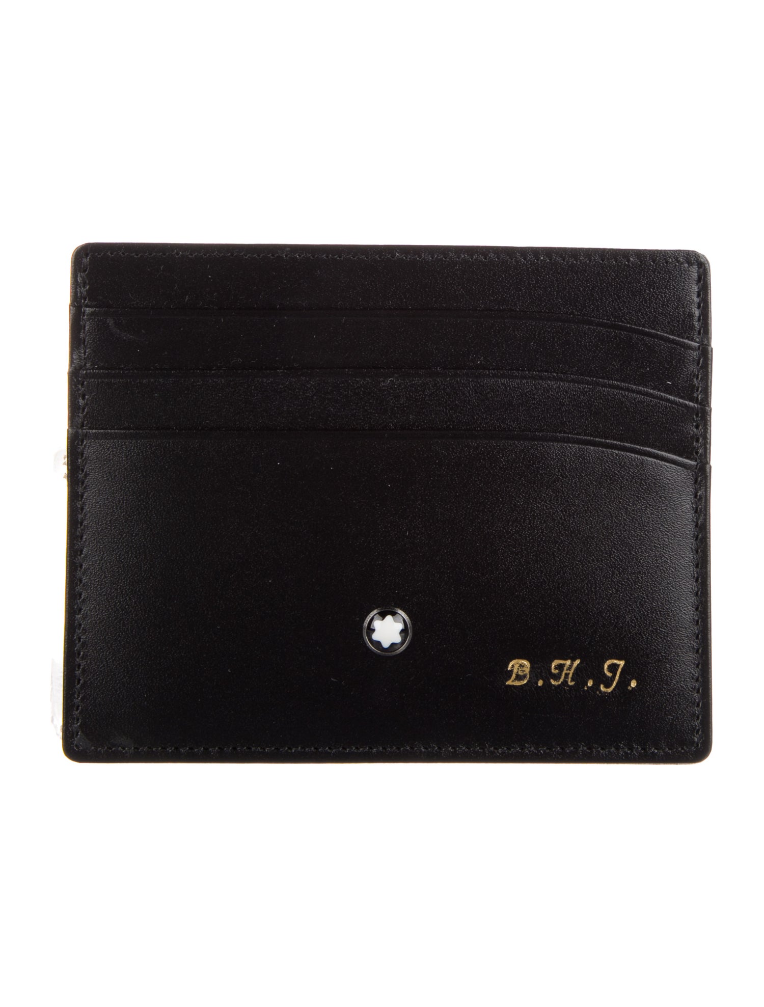 Montblanc Leather Graphic Print Wallet