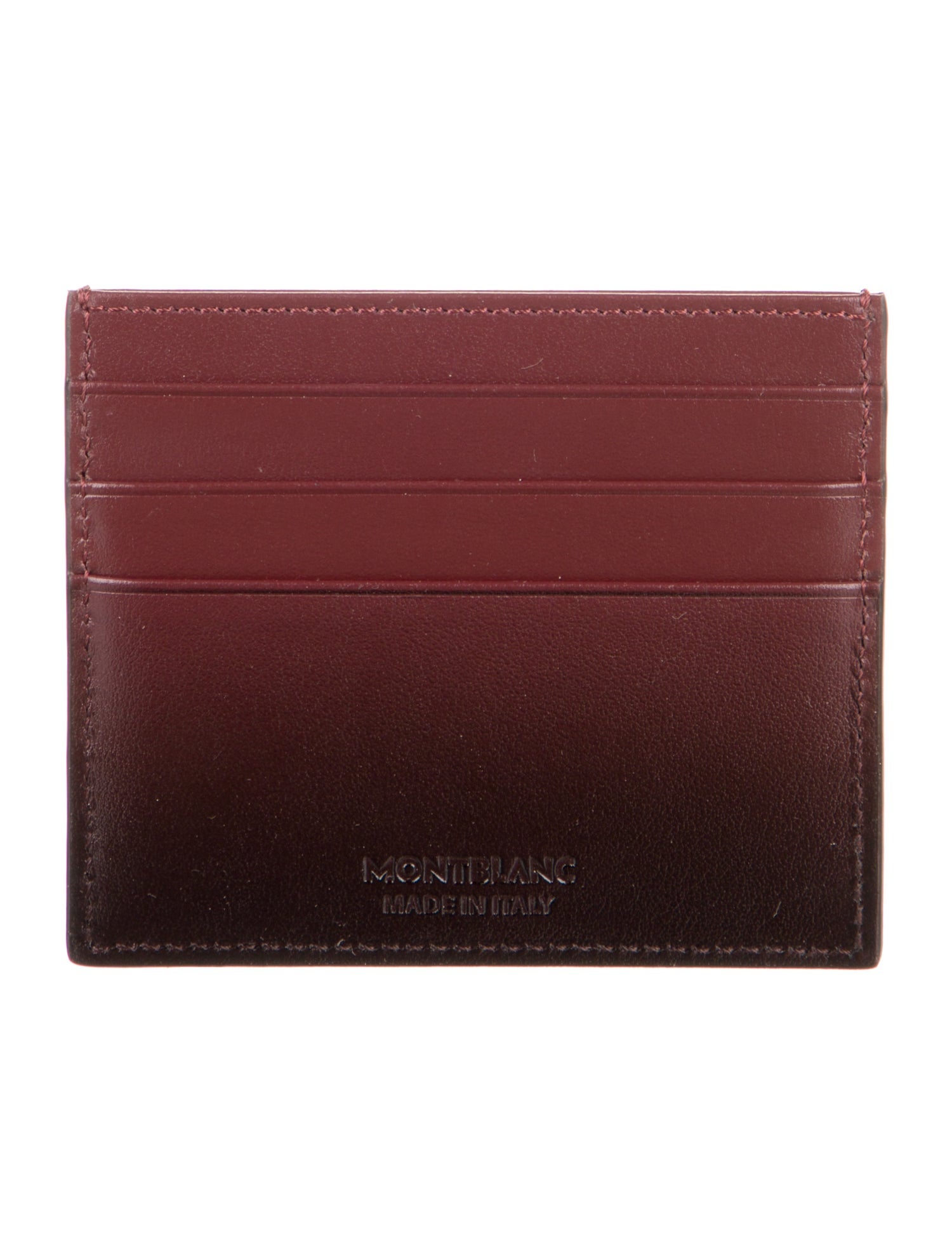 Montblanc Leather Card Holder w/ Tags