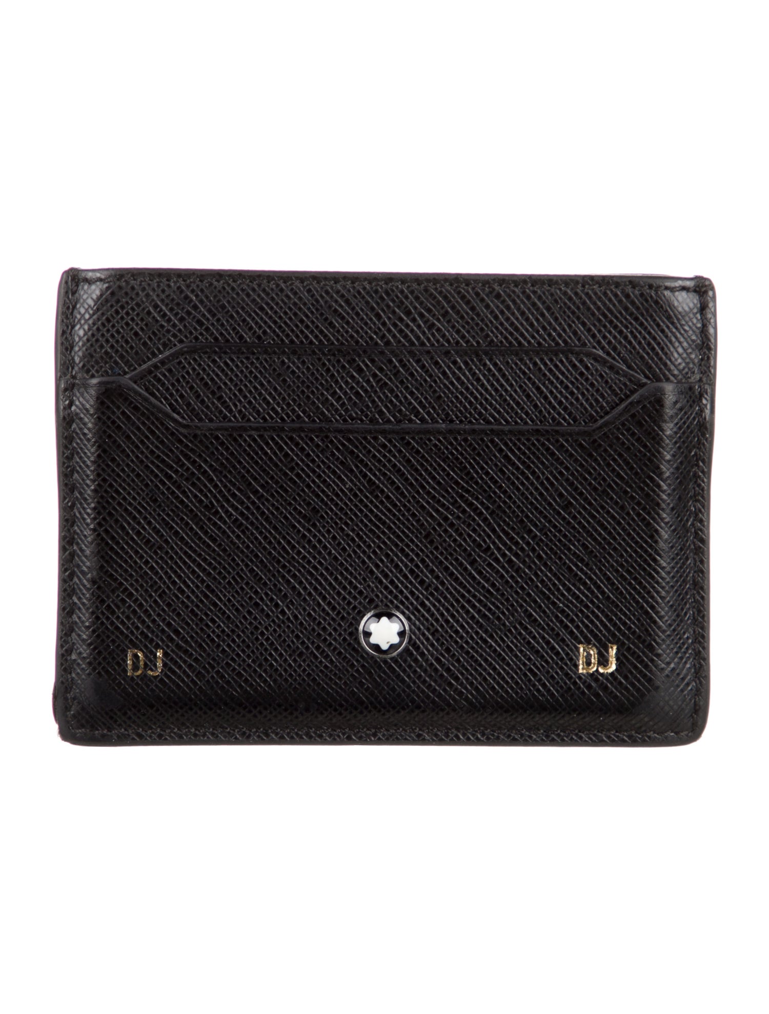 Montblanc Leather Graphic Print Wallet w/ Tags