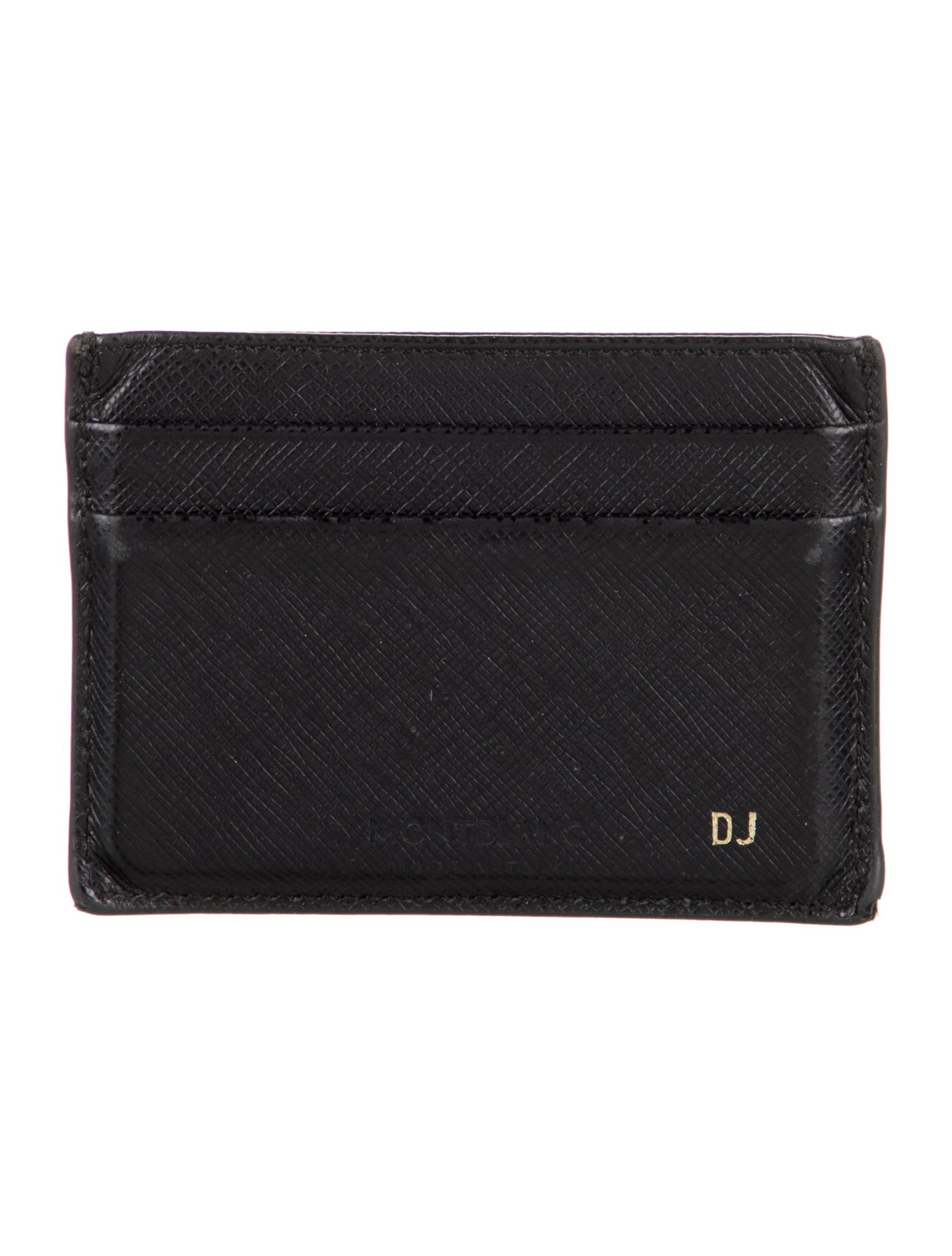 Montblanc Leather Graphic Print Wallet w/ Tags