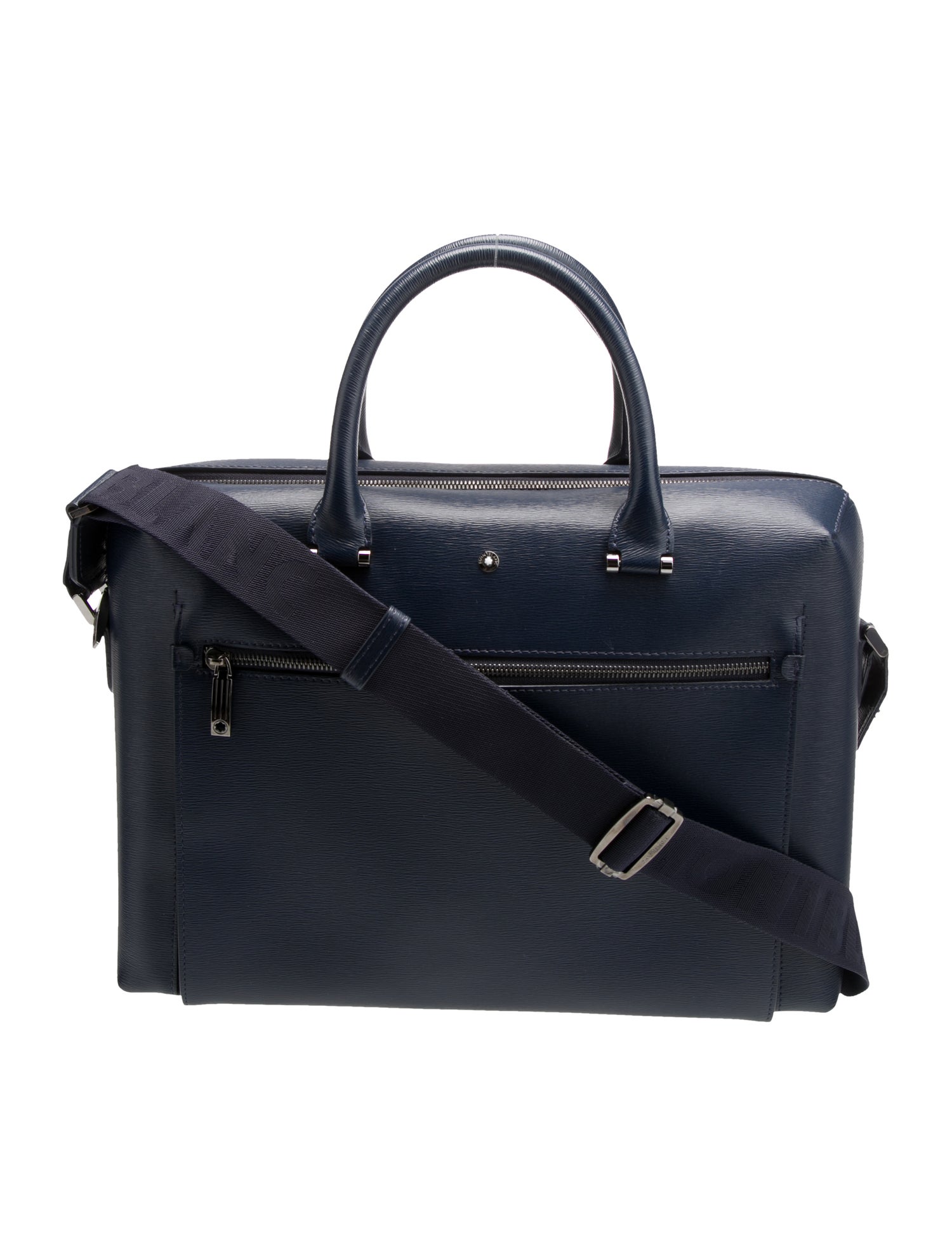 Montblanc Leather Messenger Bag