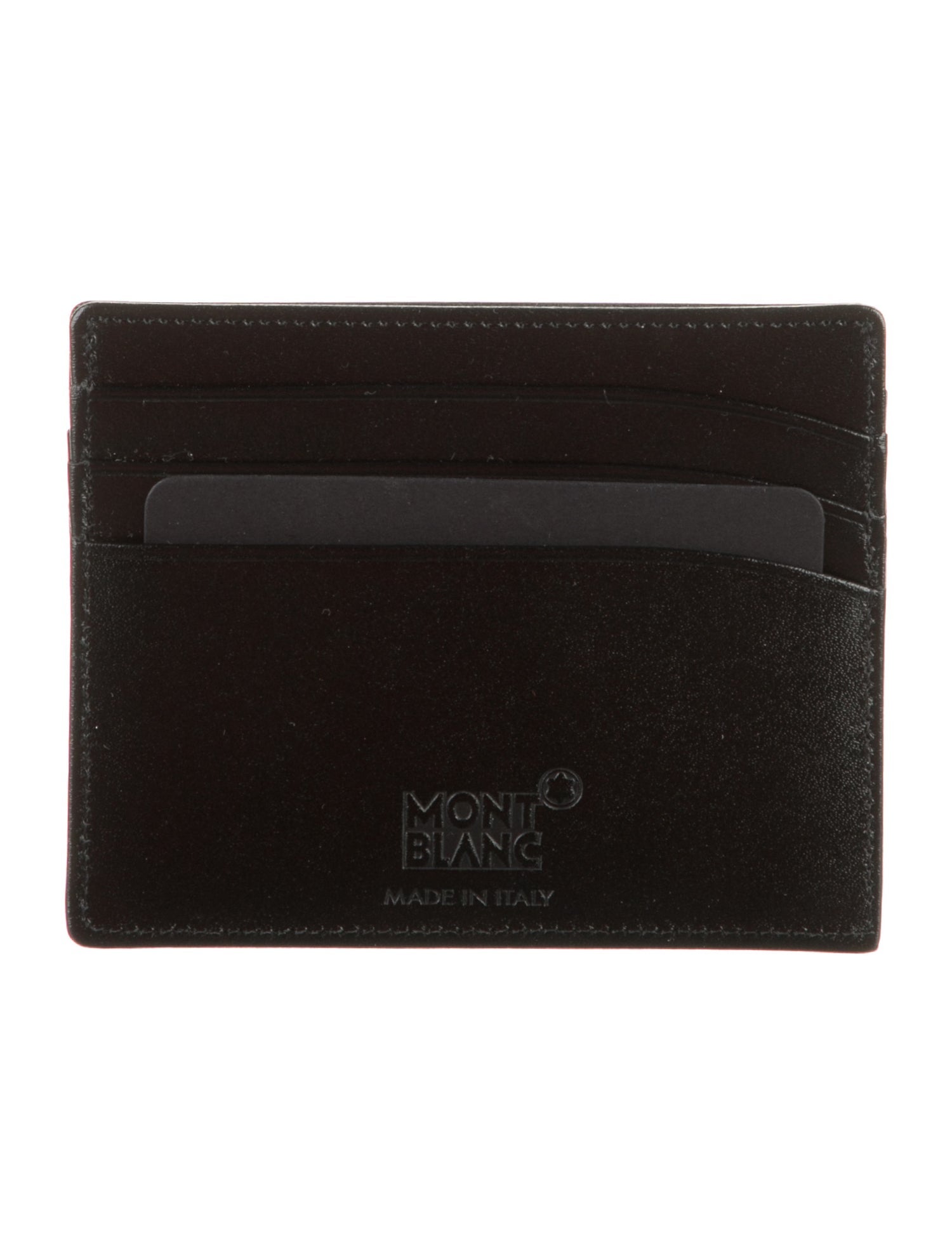 Montblanc Leather Printed Card Holder