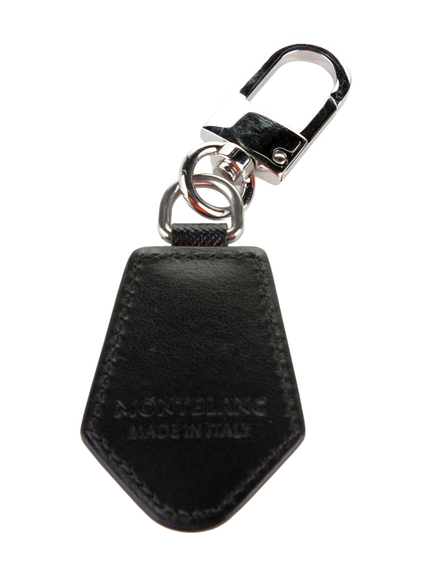 Montblanc leather keychain