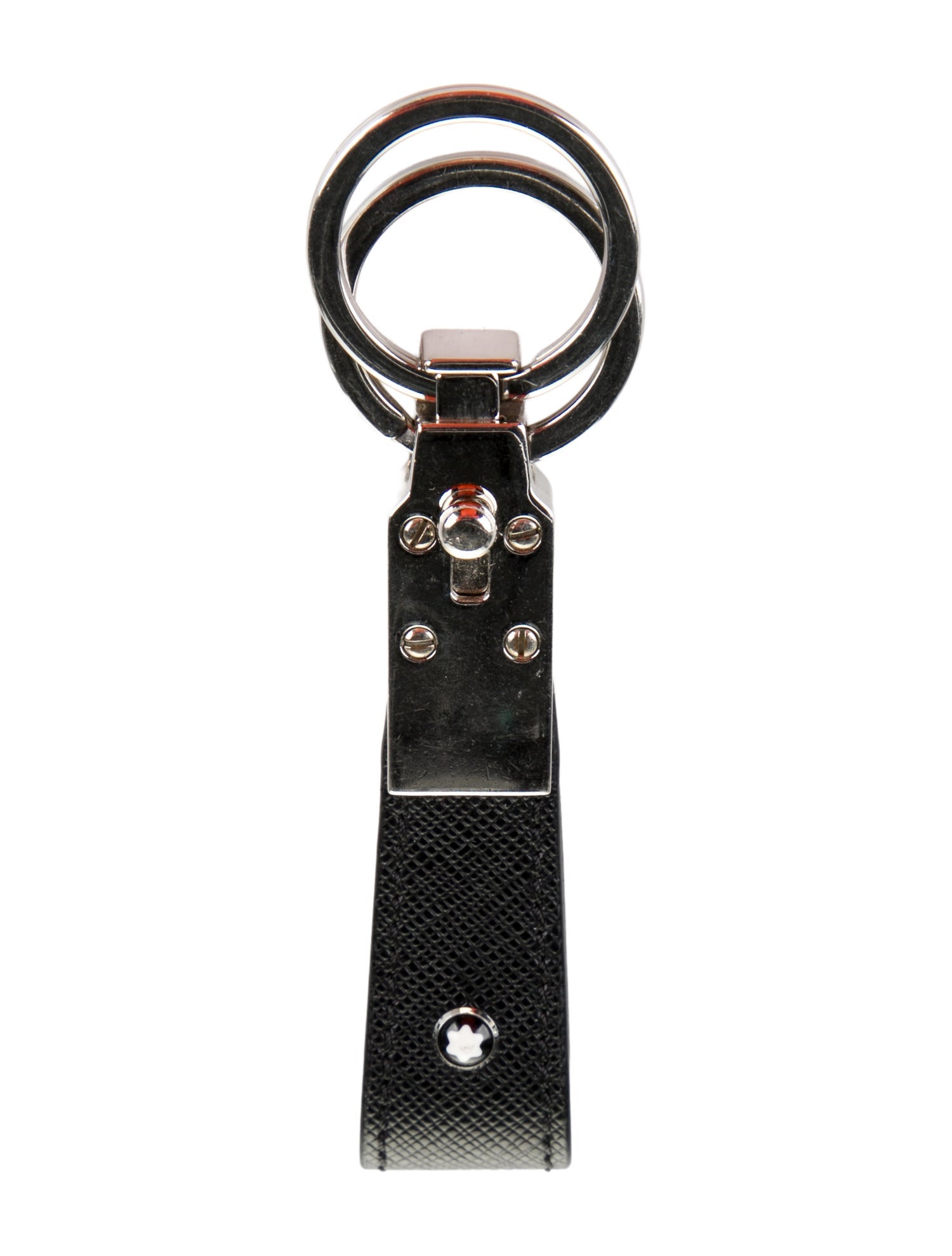 Montblanc leather keychain
