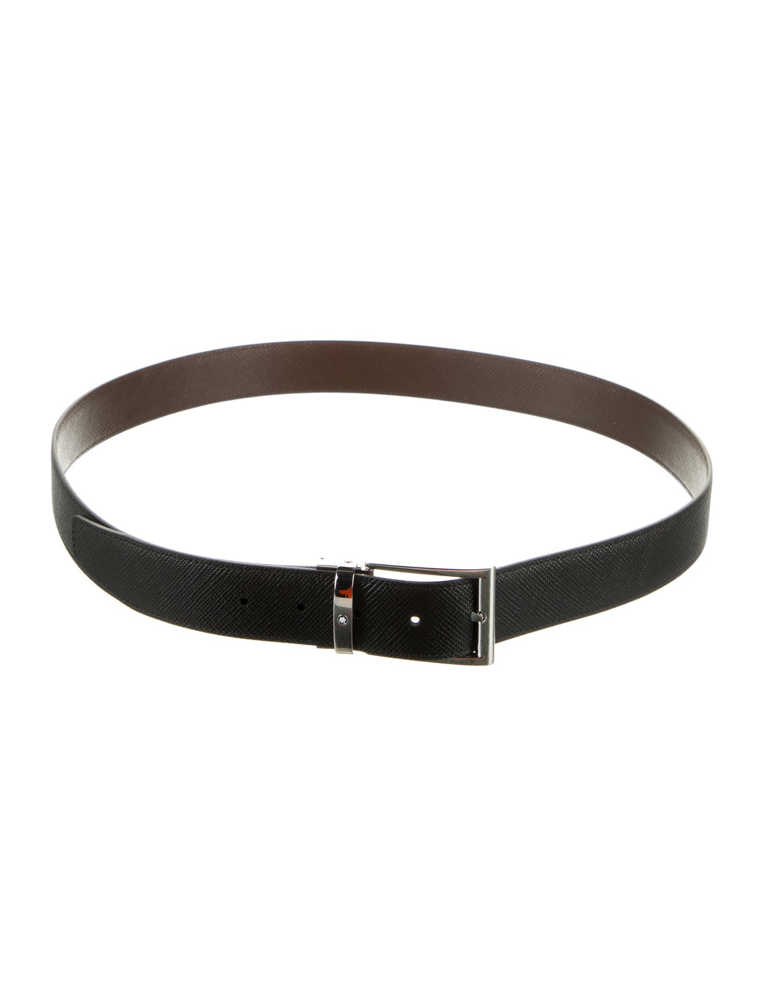 Montblanc Saffiano Leather Waist Belt