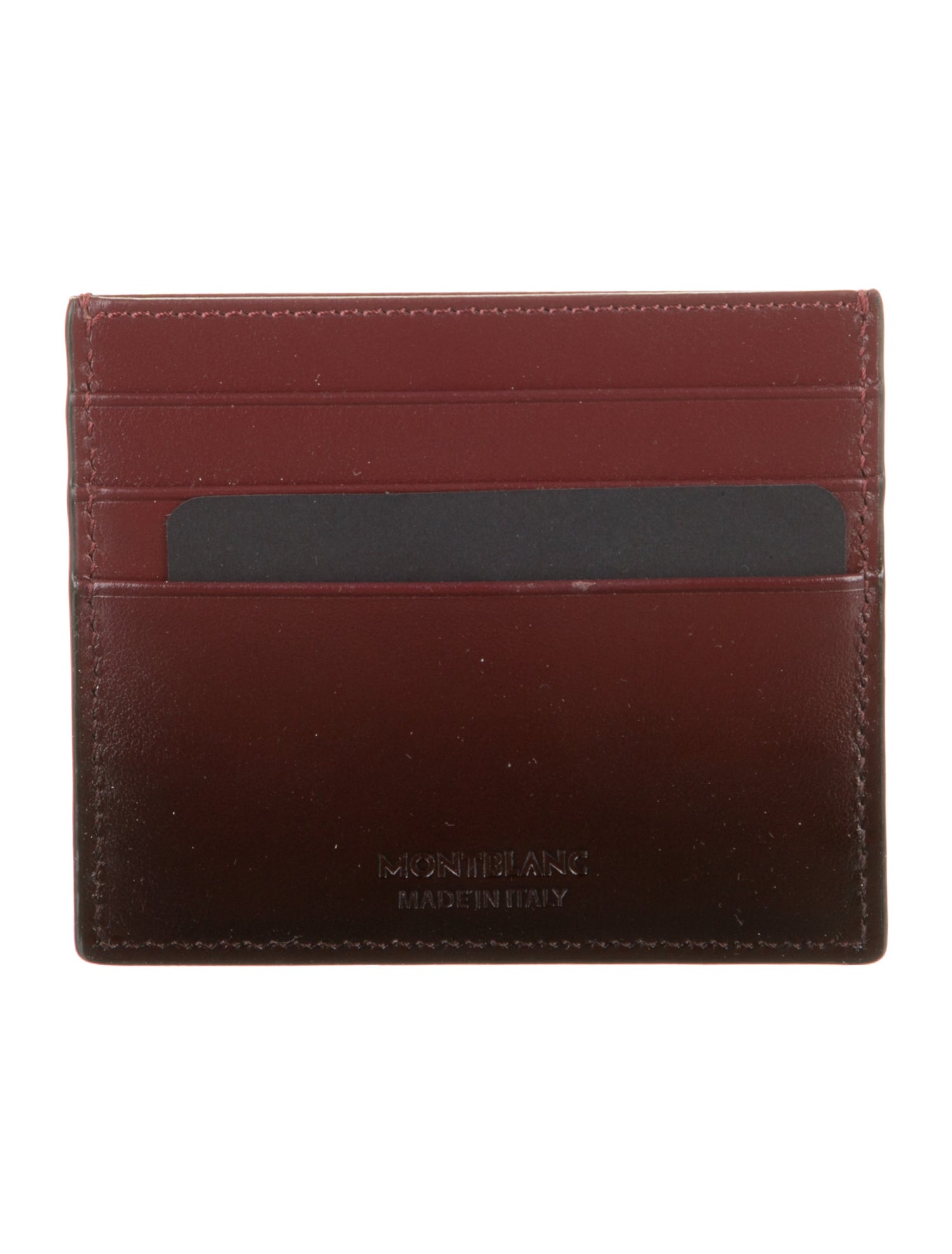 Montblanc Leather Printed Card Holder