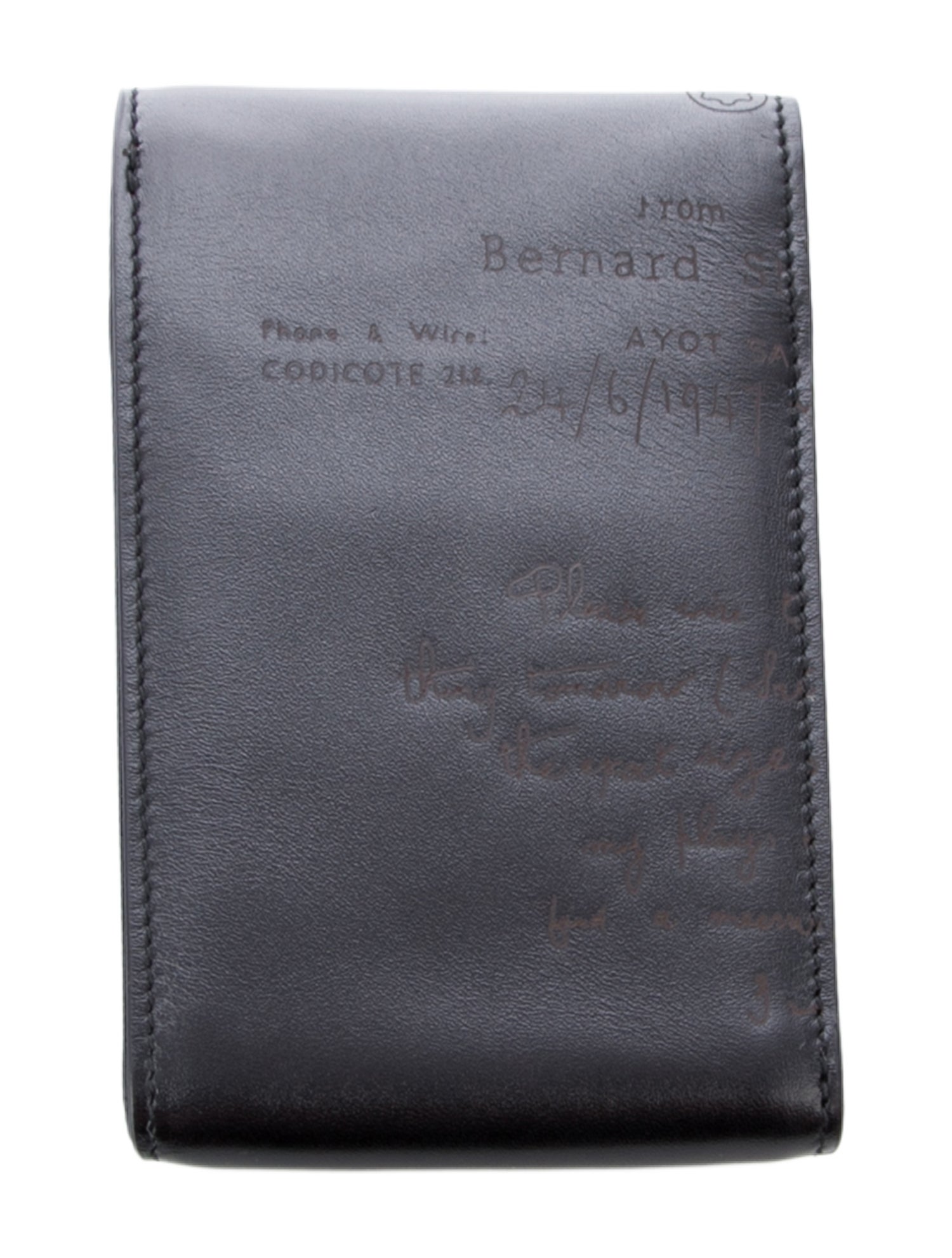 Montblanc Limited Writers Edition George Bernard Shaw Leather Notepad