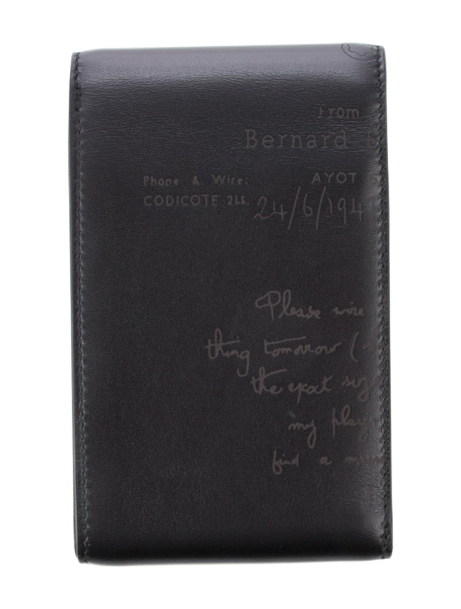 Montblanc Limited Writers Edition George Bernard Shaw Leather Notepad