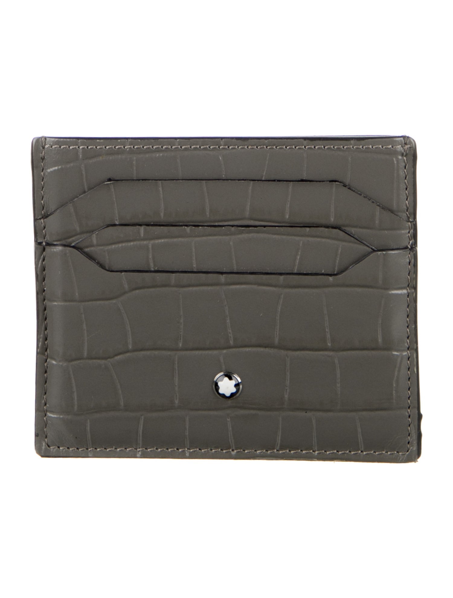 Montblanc Embossed Leather Card Holder