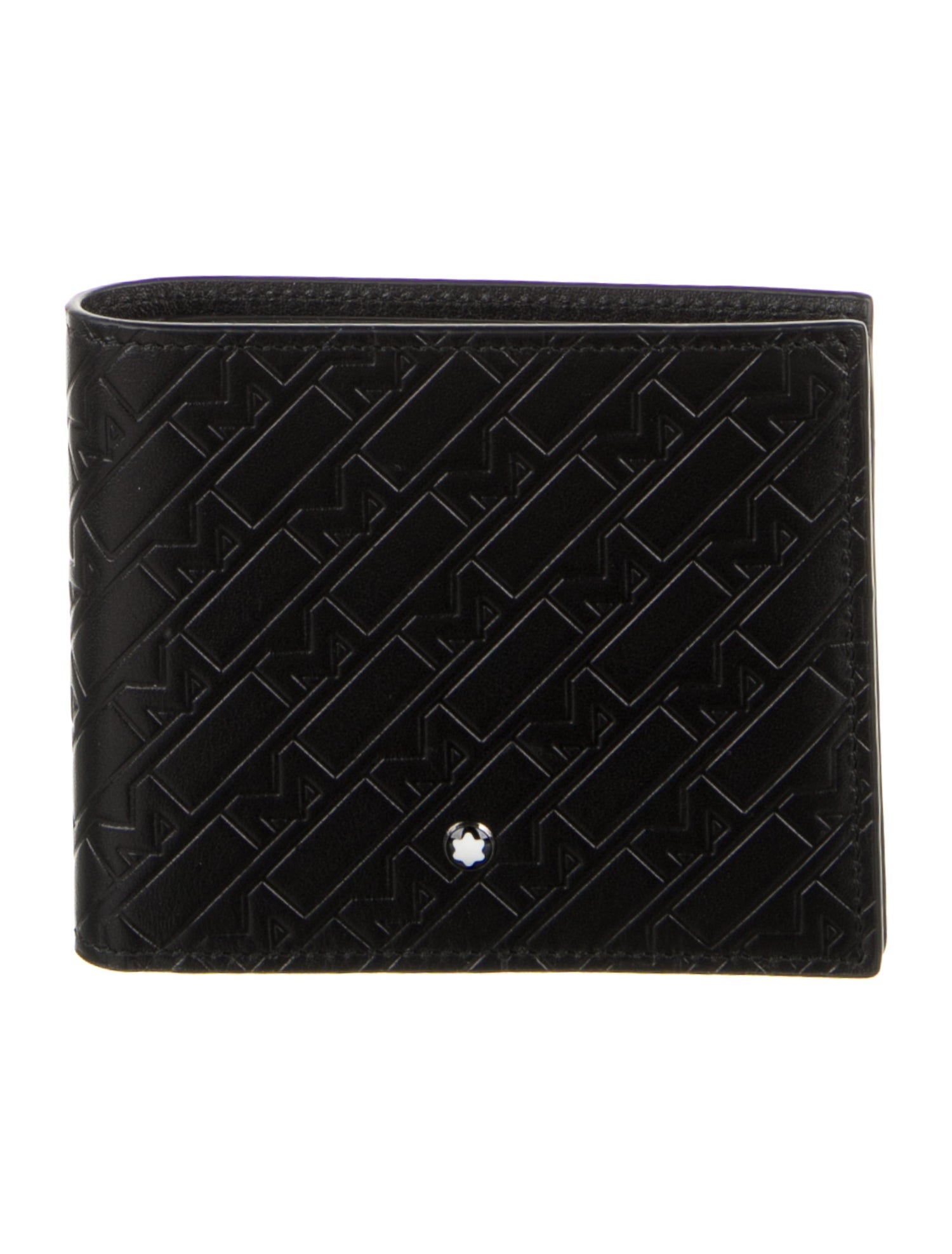 Montblanc Leather Patterned Bifold Wallet