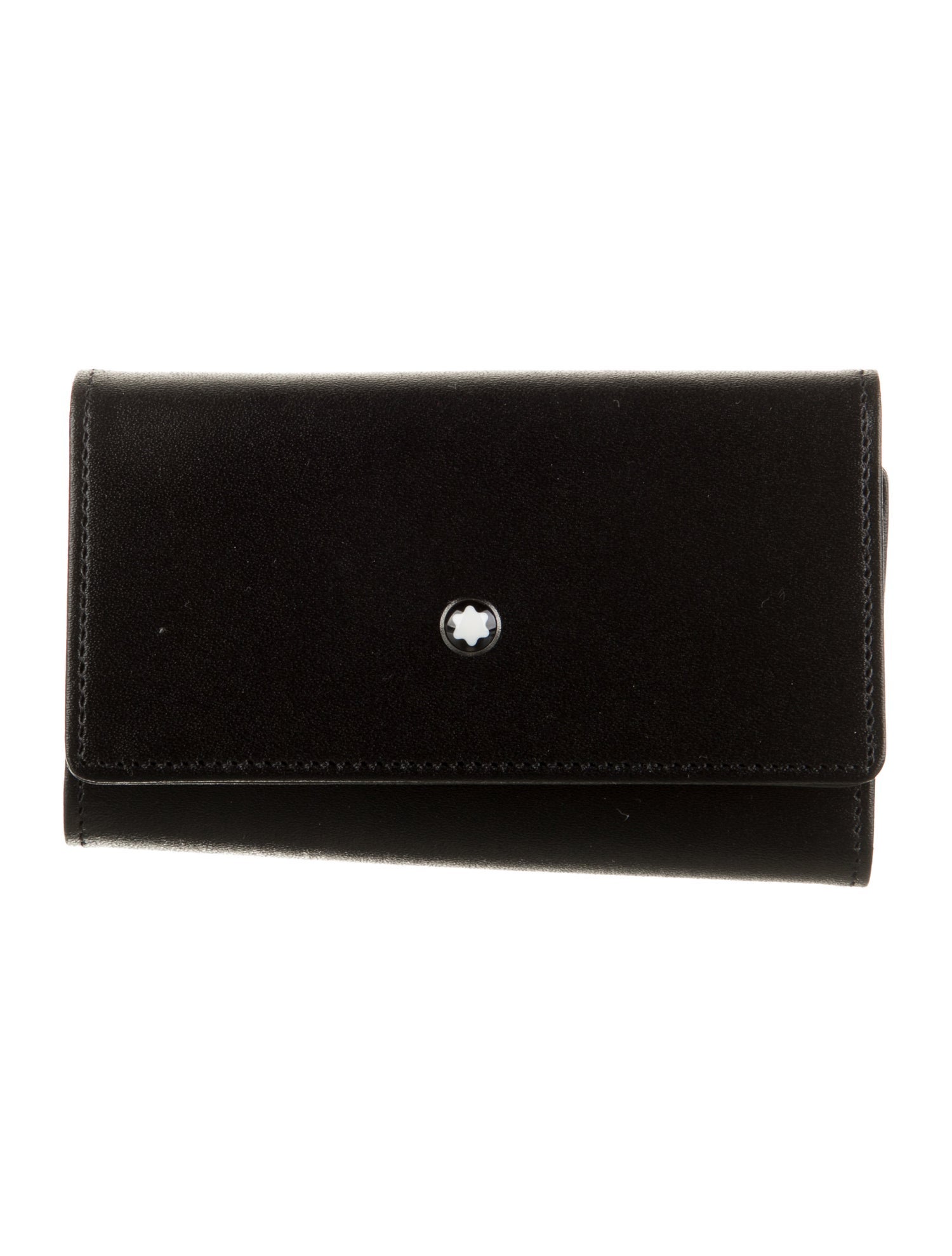 Montblanc leather pouch key case