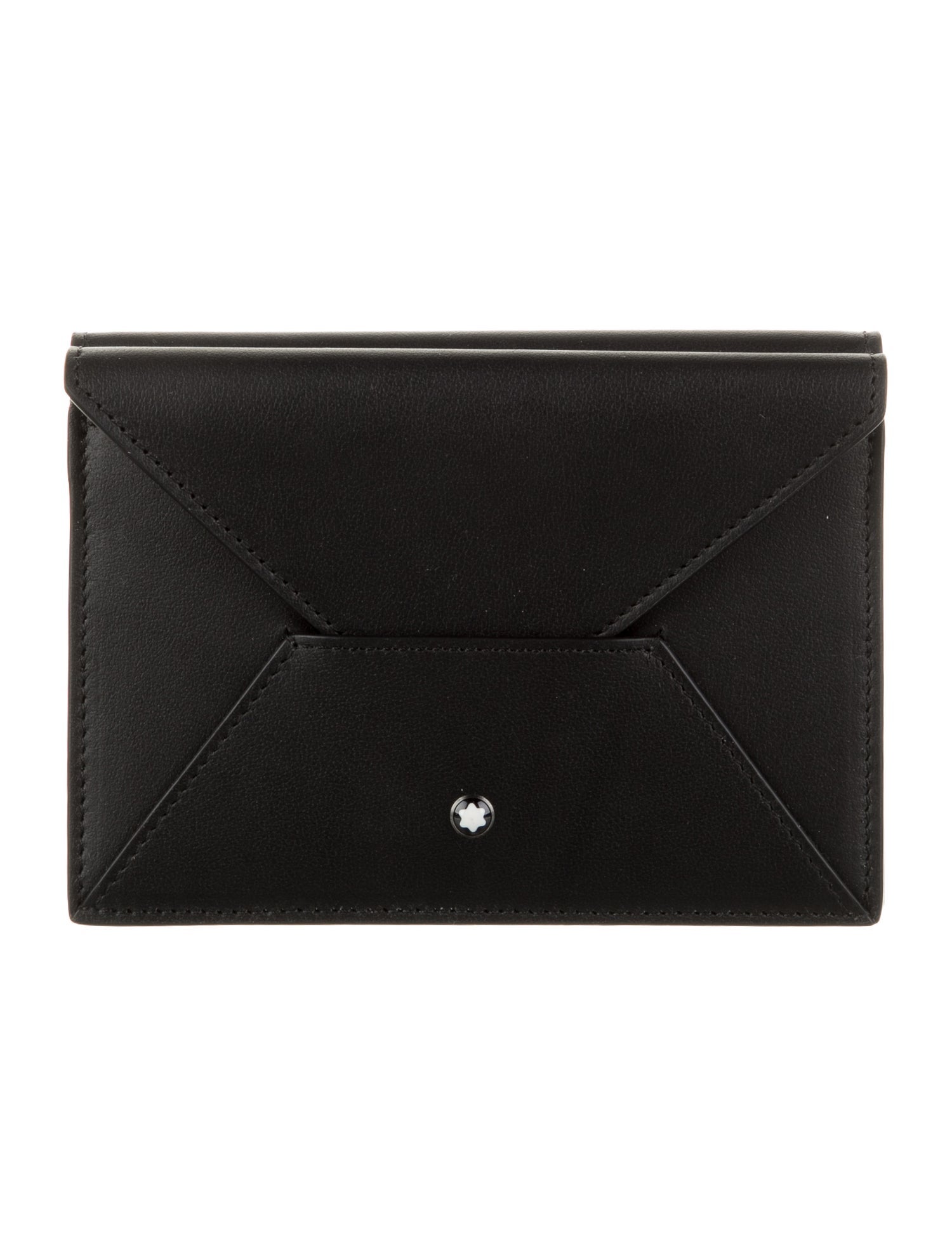 Montblanc leather passport holder