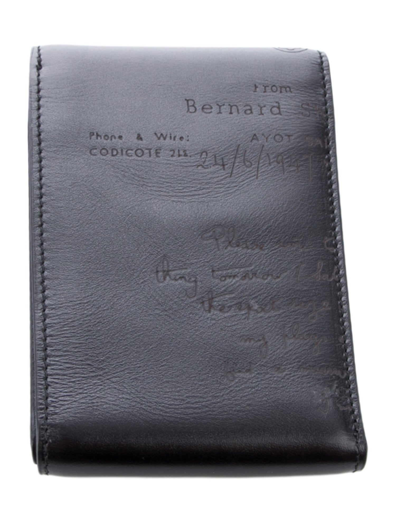 Montblanc Limited Writers Edition George Bernard Shaw Leather Notepad