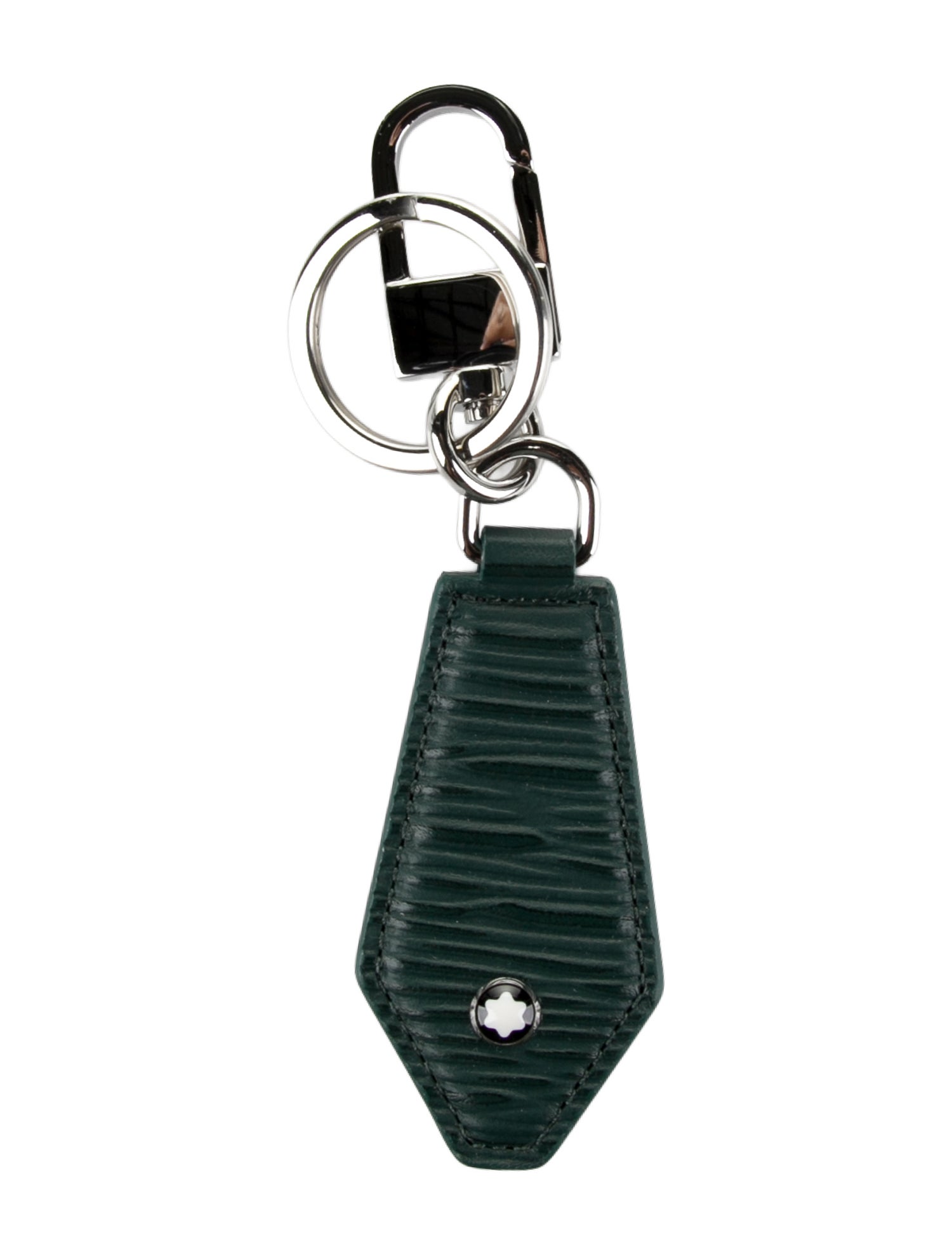Montblanc leather keychain