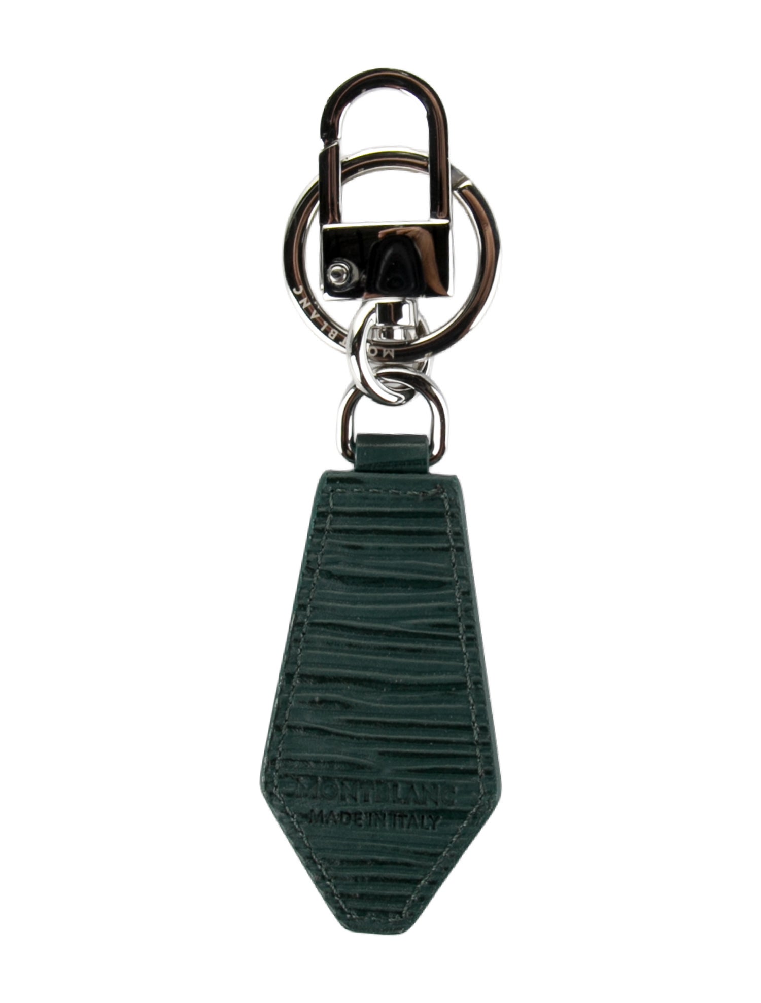 Montblanc leather keychain