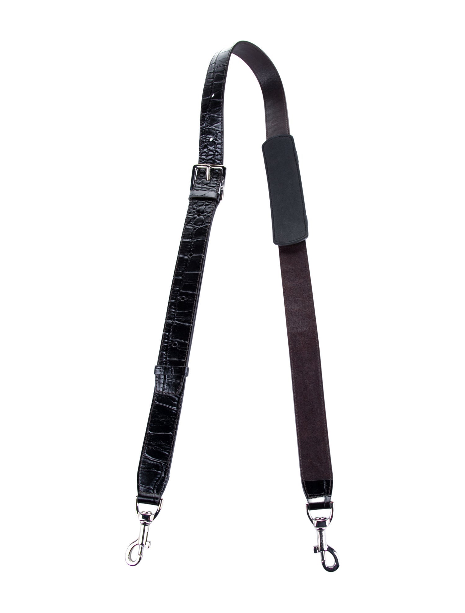 Montblanc leather bag strap
