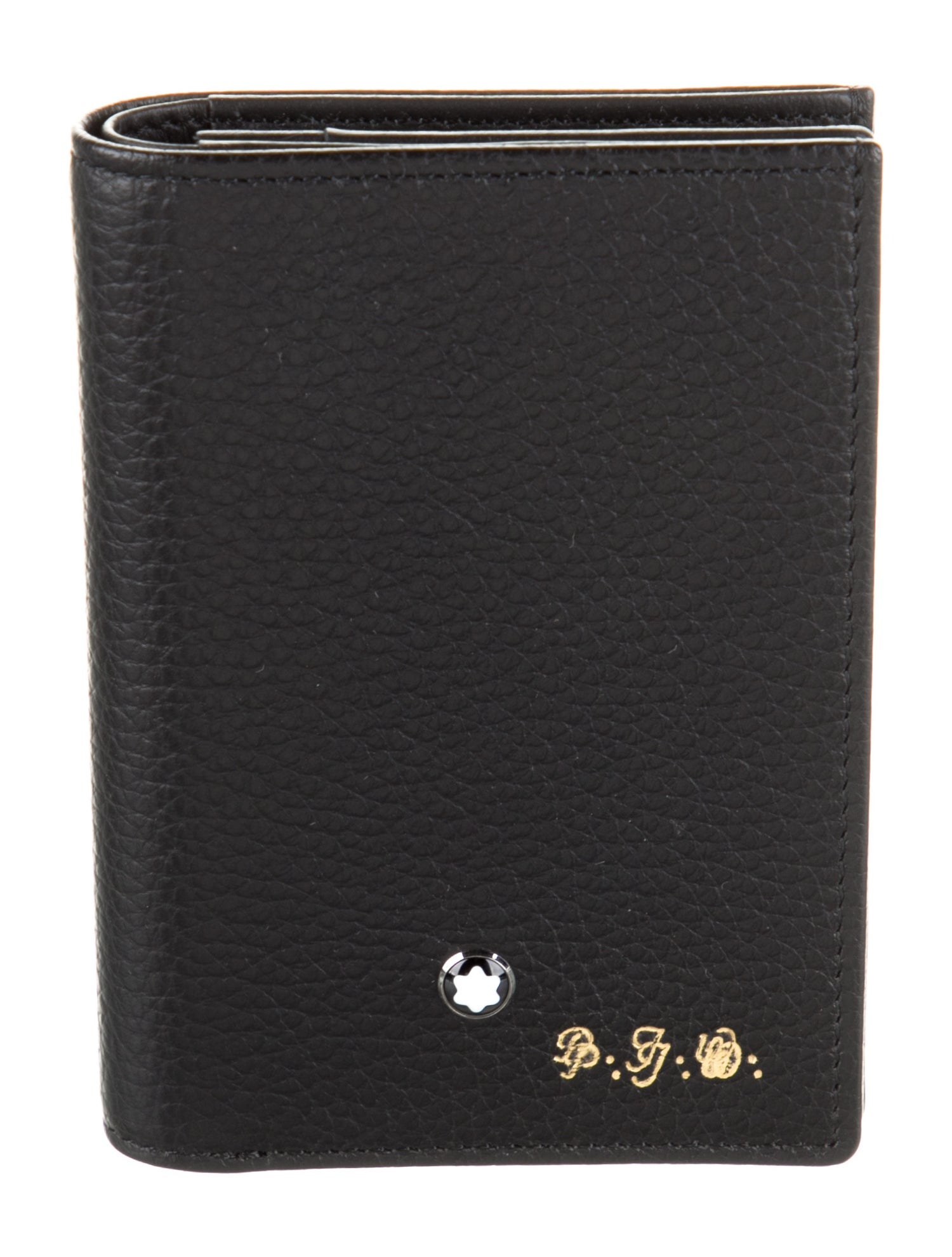 Montblanc Leather Graphic Print Bifold Wallet
