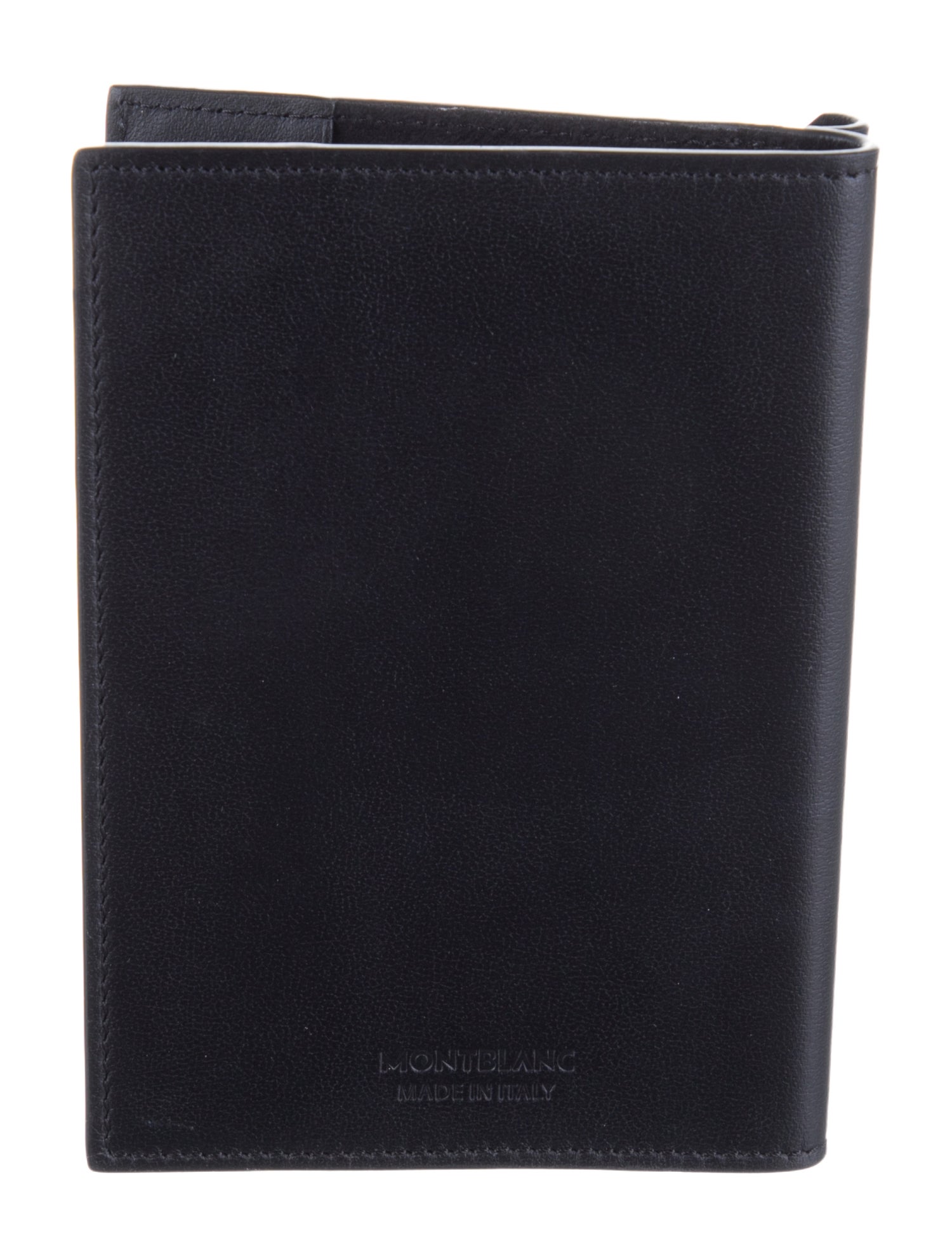 Montblanc leather passport pouch