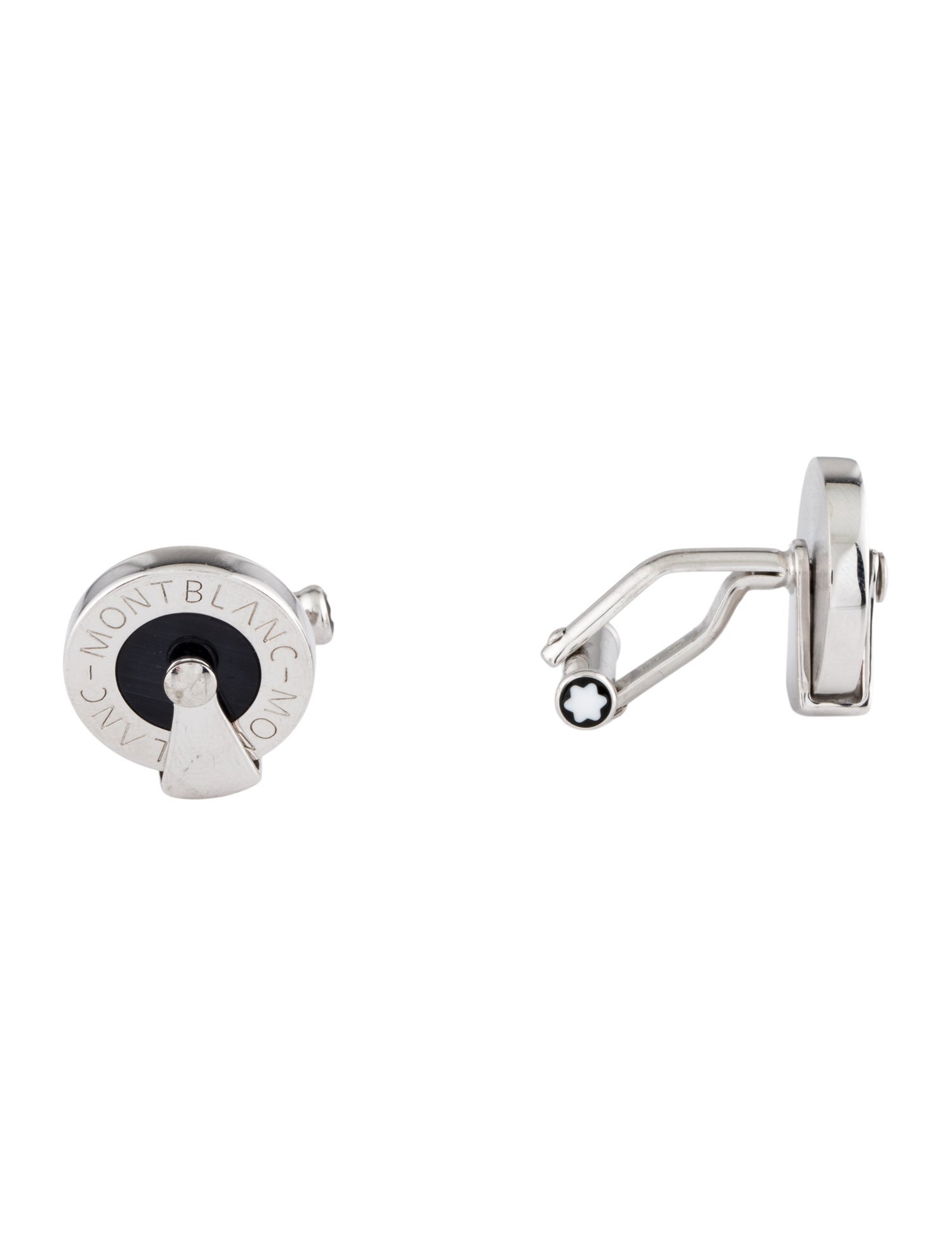 Montblanc Glass Rotating Cufflinks