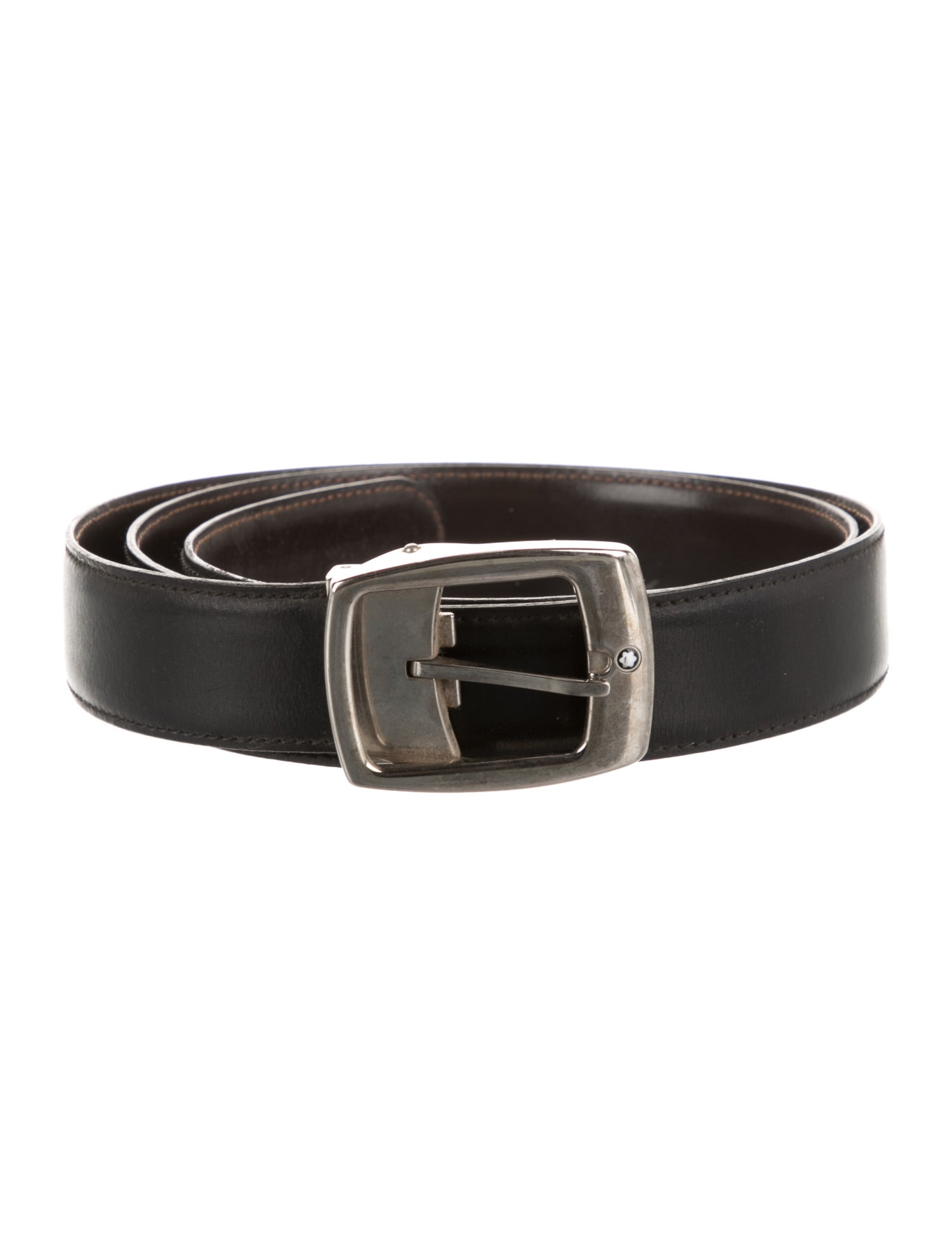 Montblanc Skinny Leather Belt