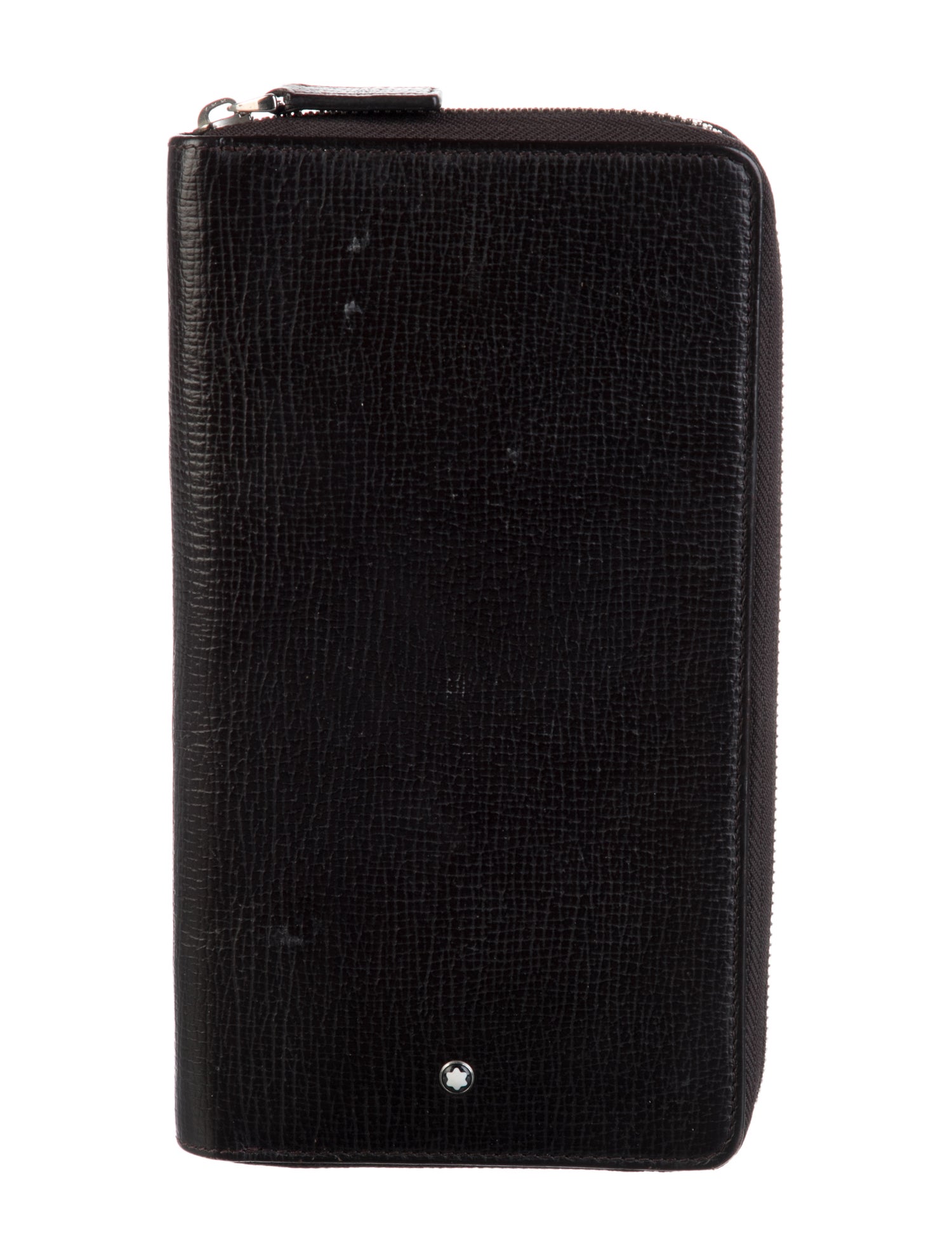 Montblanc Brown Leather Travel Wallet