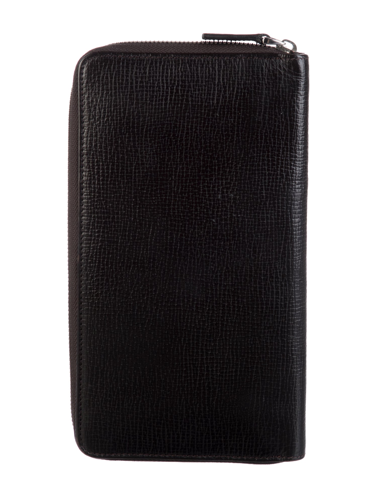 Montblanc Brown Leather Travel Wallet