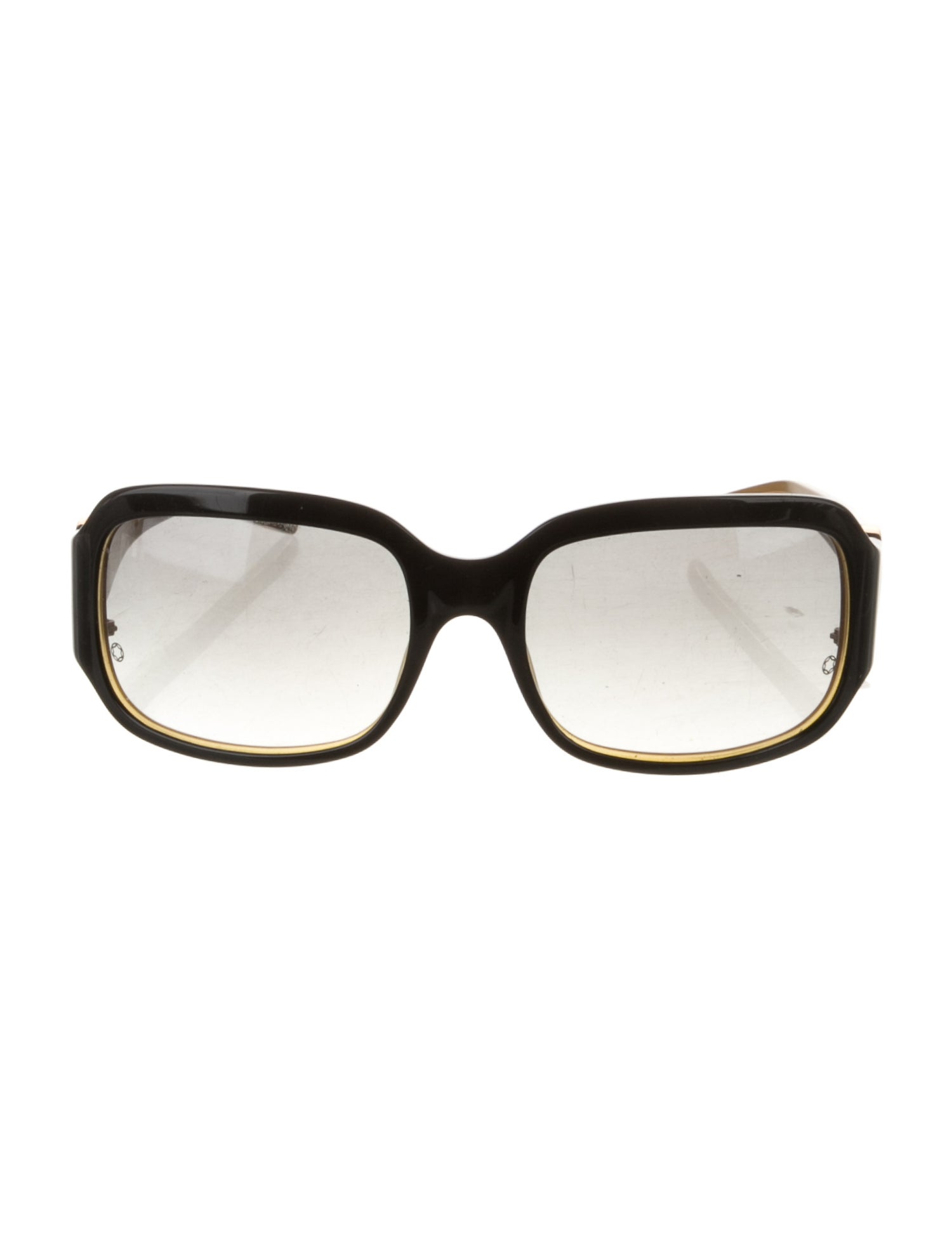 Montblanc Round Gradient Sunglasses