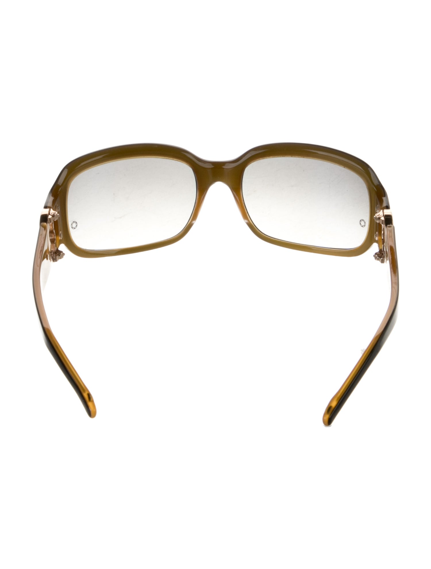 Montblanc Round Gradient Sunglasses