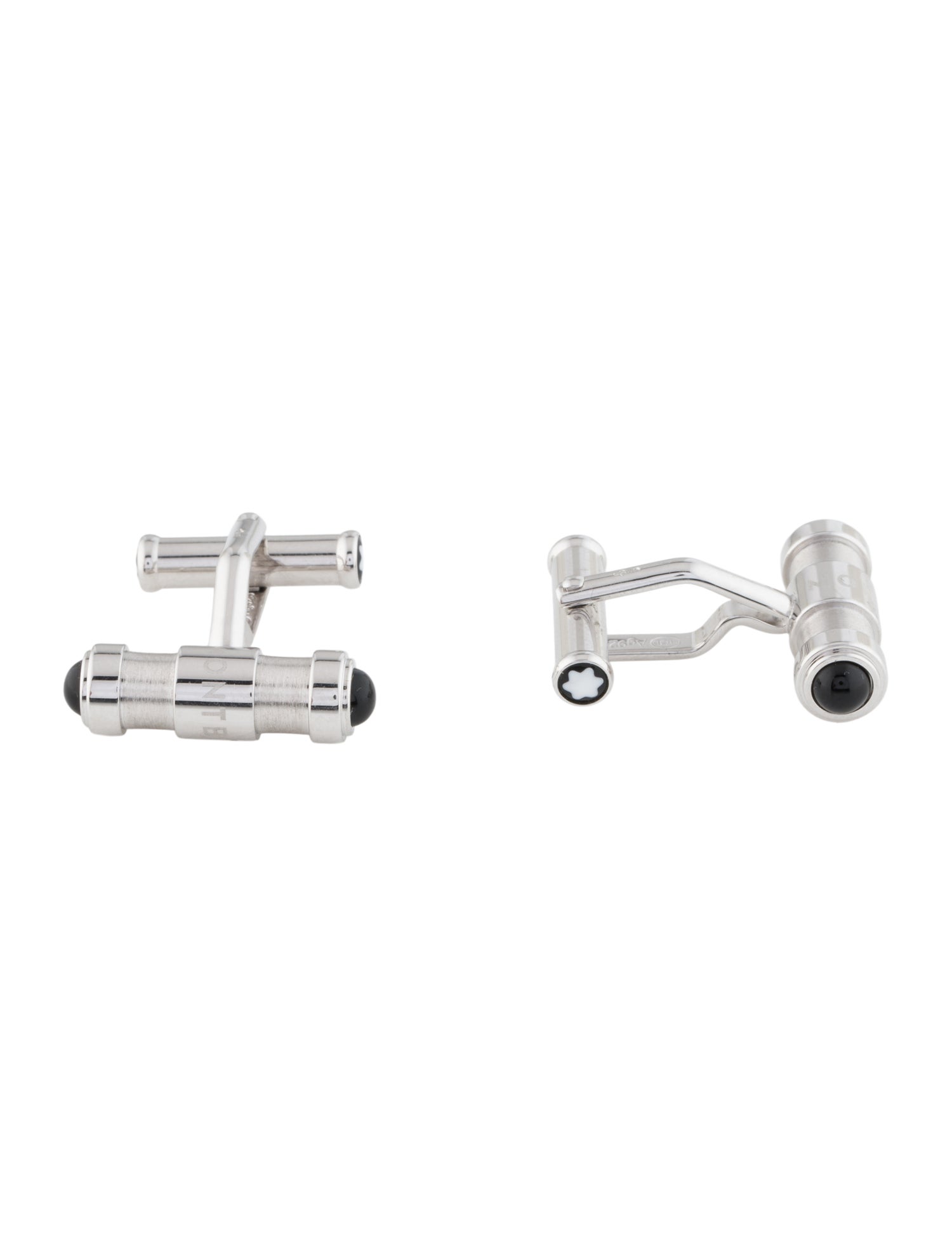 Montblanc Onyx Classic Collection Bar Style Cufflinks
