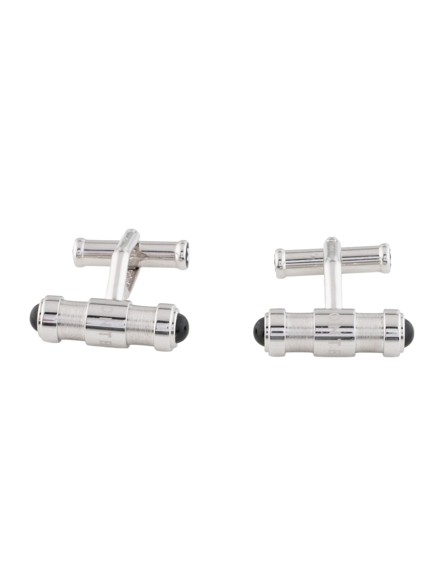 Montblanc Onyx Classic Collection Bar Style Cufflinks