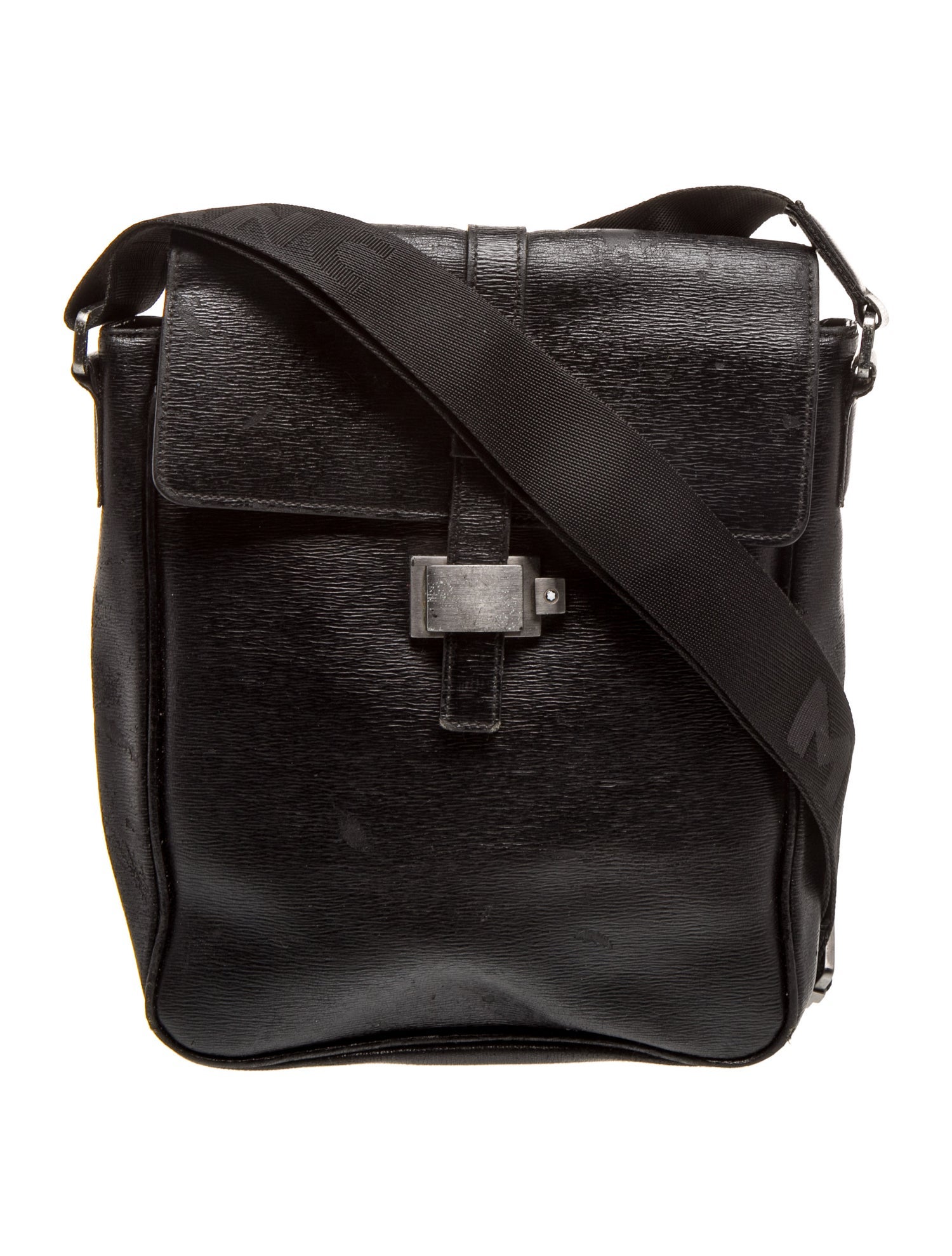 Montblanc Leather Messenger Bag