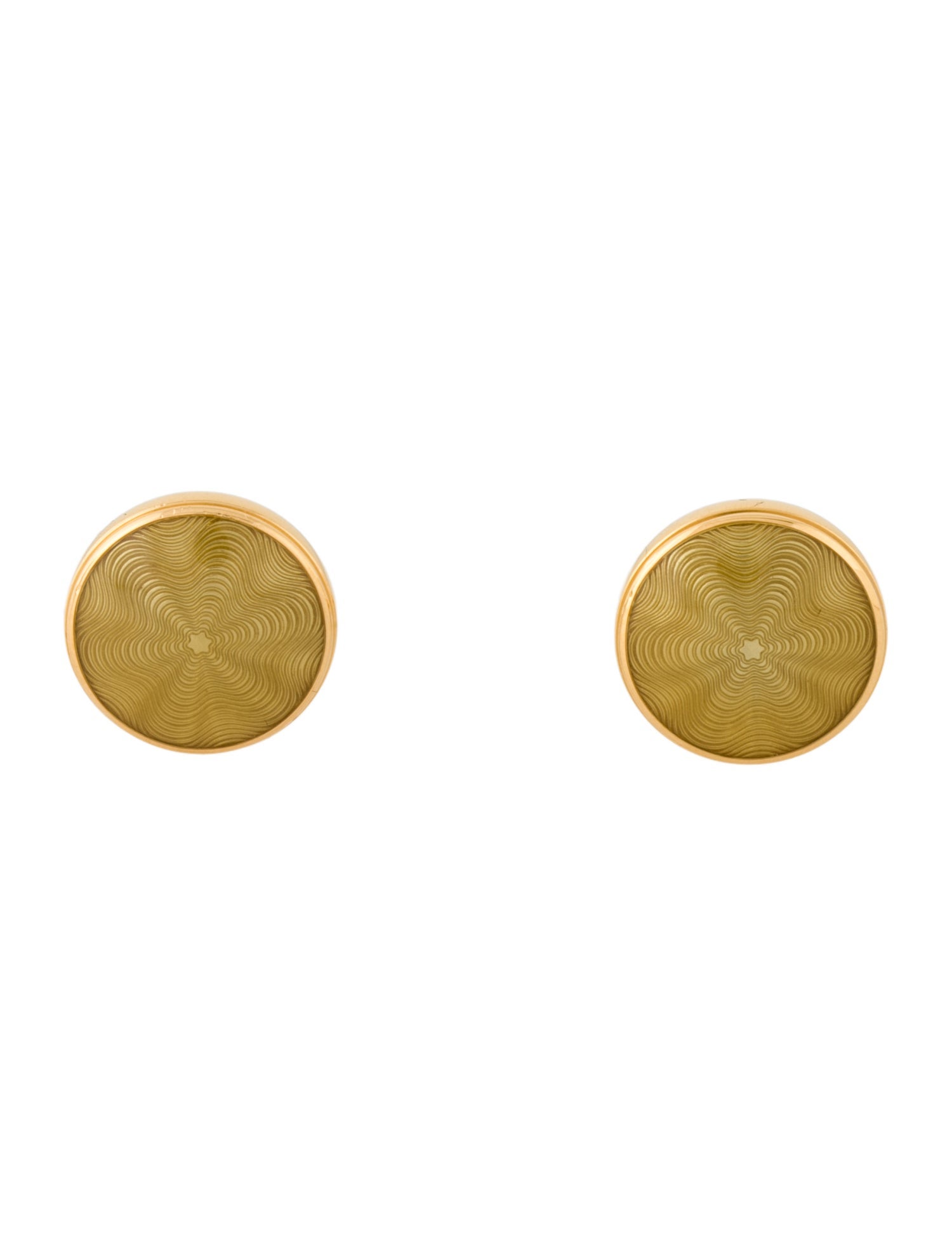 Montblanc Enamel Cufflinks