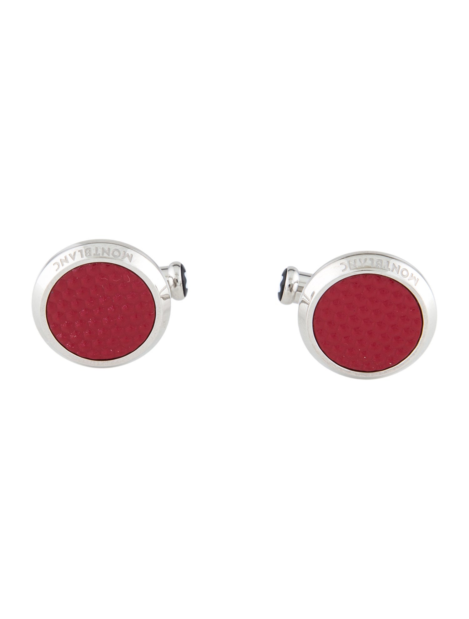 Montblanc Red Hour Round Cufflinks