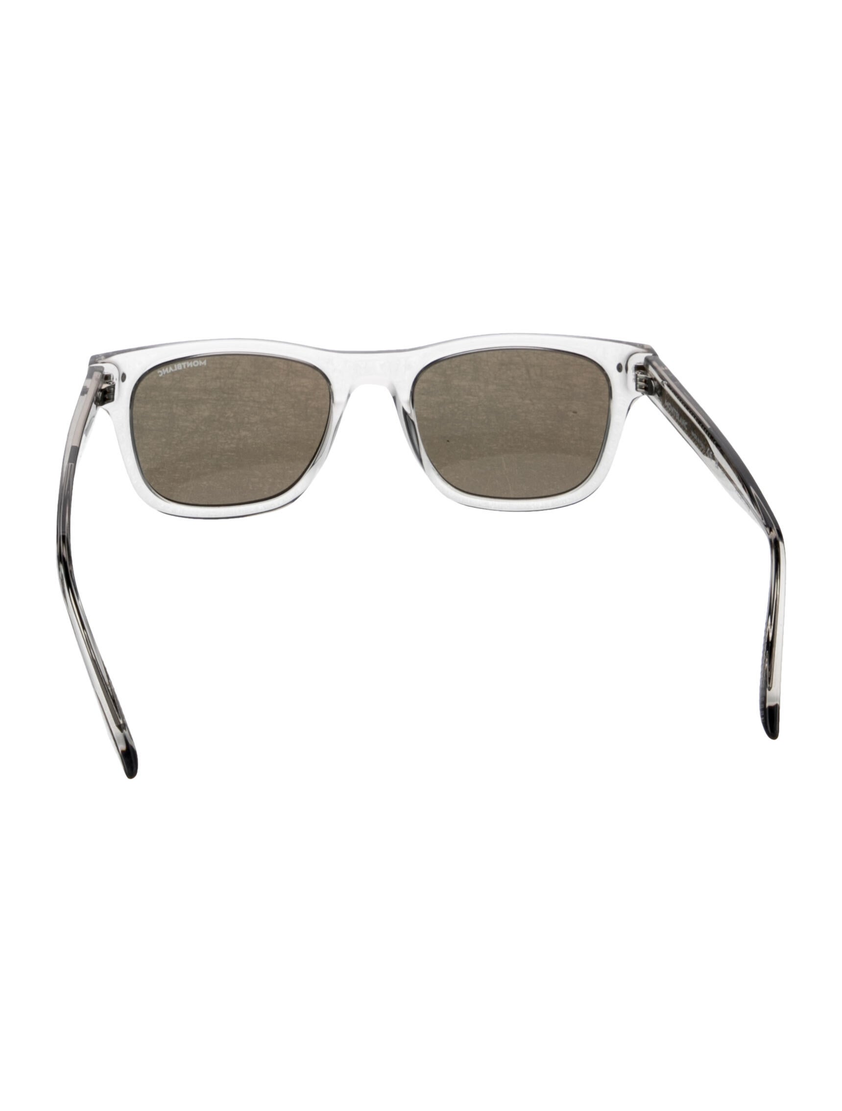 Montblanc Wayfarer Mirrored Sunglasses